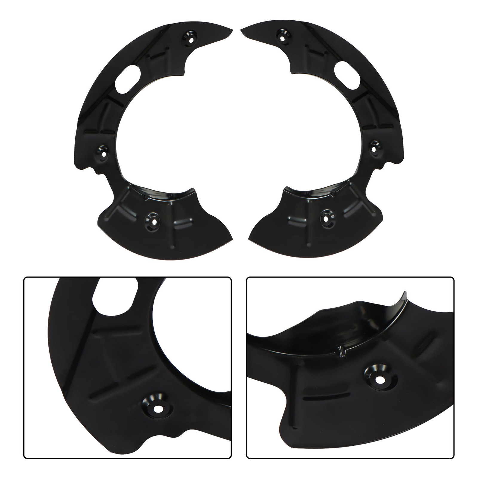 LABLT 2Pcs Brake Dust Shield For Ford Explorer Sport Ranger 2001-11 Front RH&LH