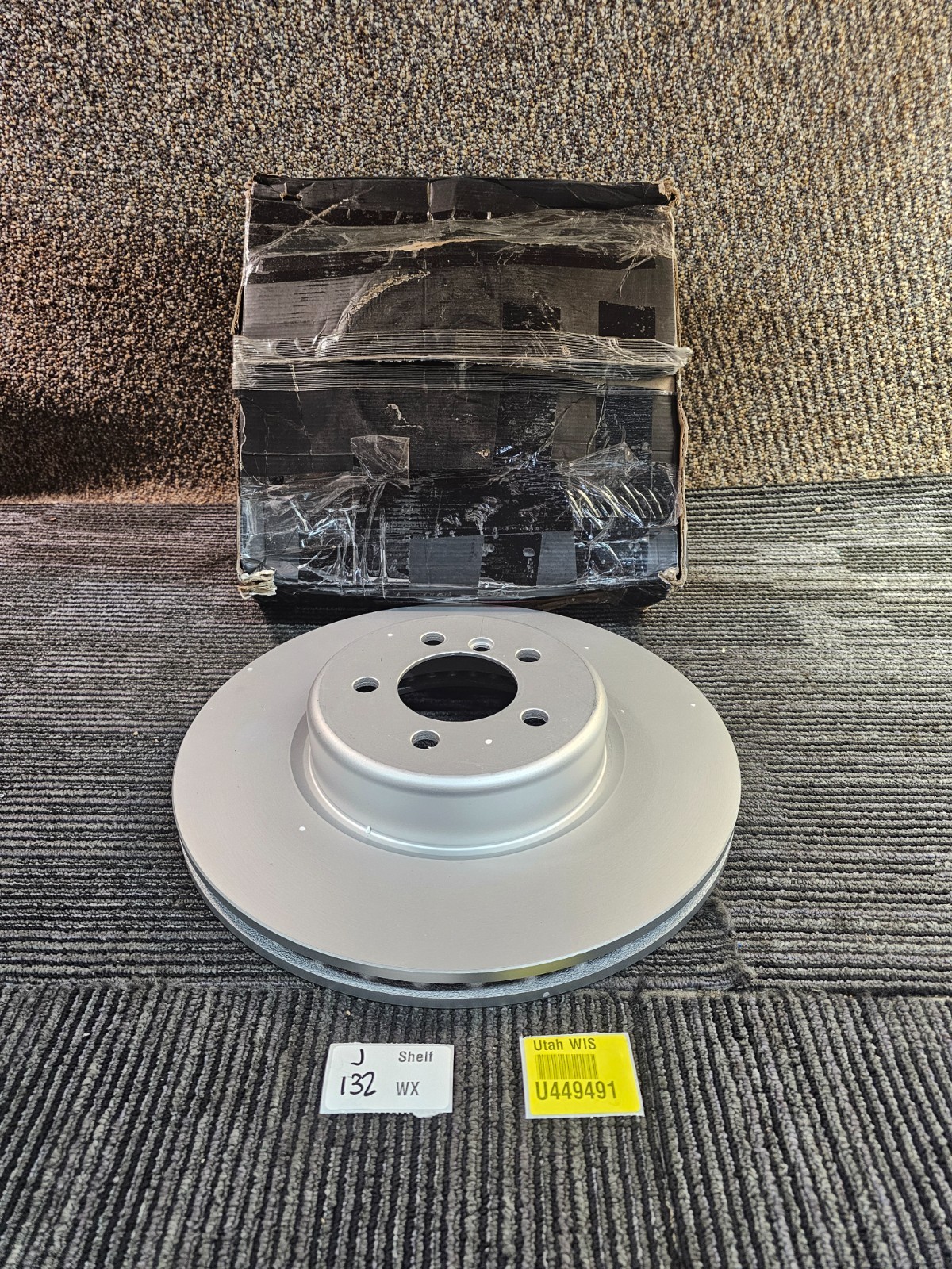 DFC 604-31112 GeoSpec Vented Front Brake Rotor For BMW 3-Series 2013-2018