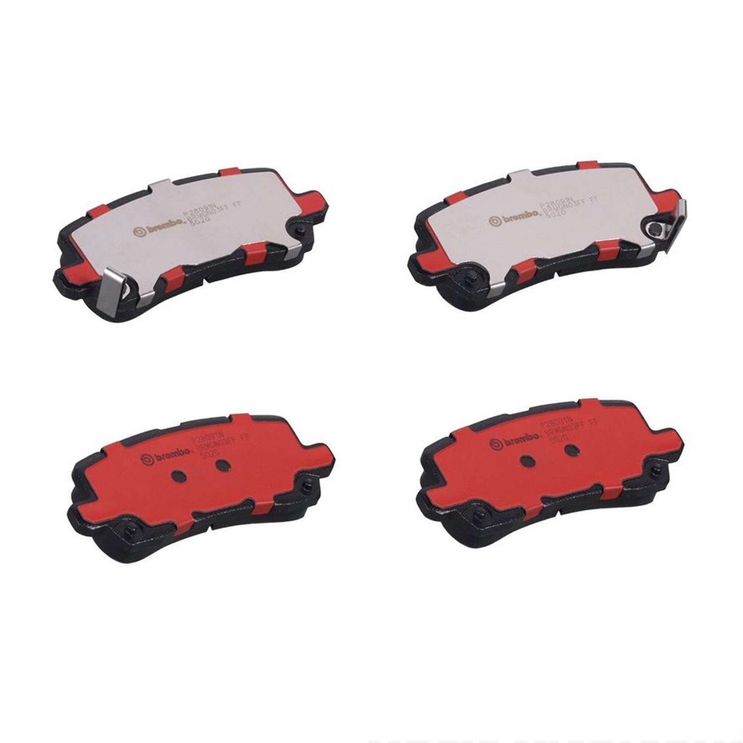 Brembo OEM Rear Ceramic Brake Pads Kit For 2015-2020 Acura TLX Lifetime Warrant