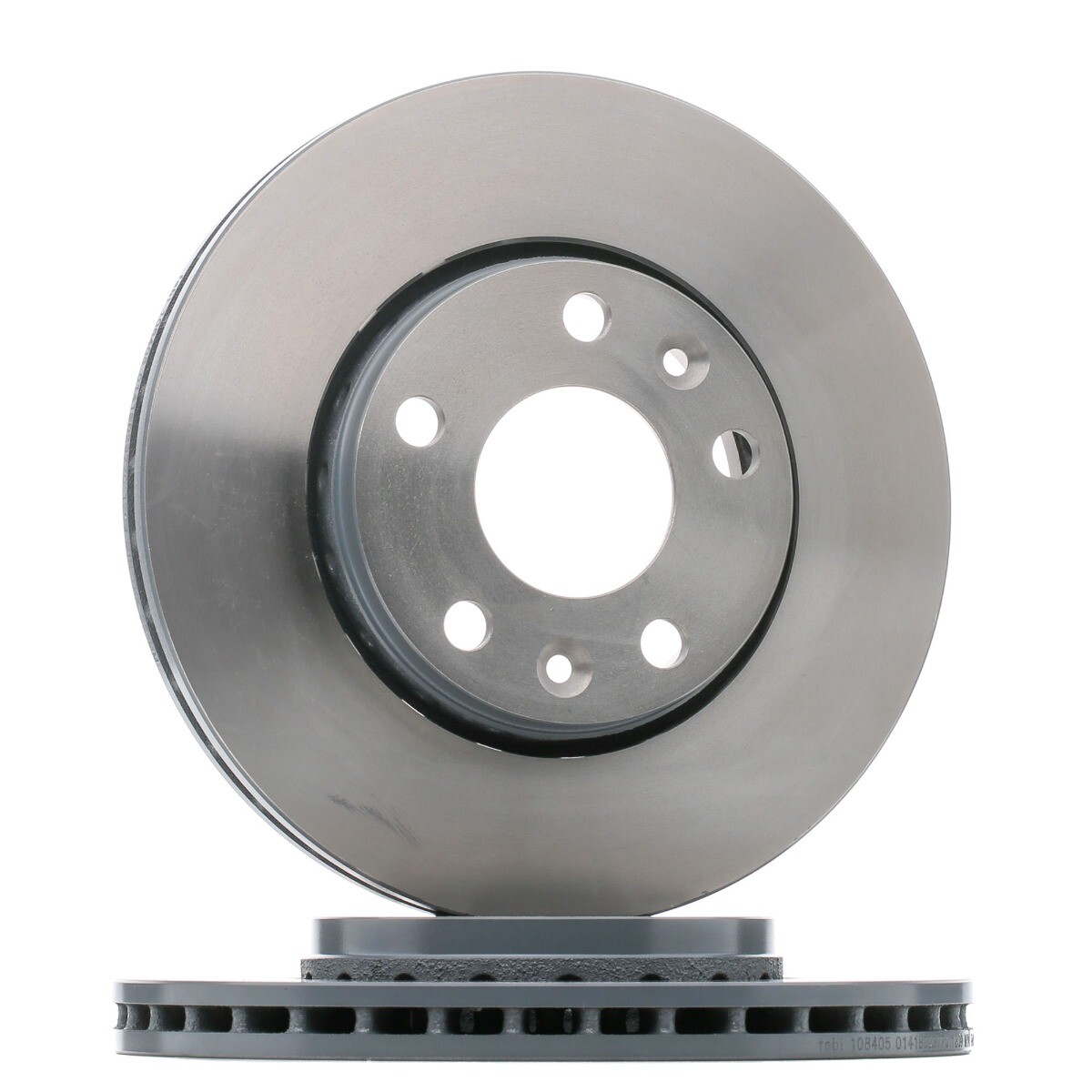 Delphi BG4265C 280mm Coated Front Brake Disc Set for Dacia Nissan Renault
