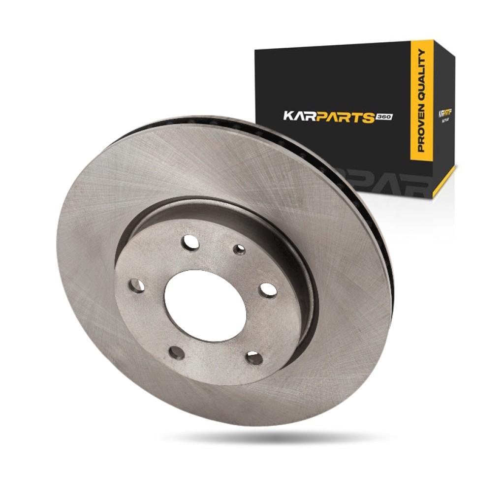 For Mazda 3 2019-2023 Brake Disc Front, Driver OR Passenger Side | Plain Surface