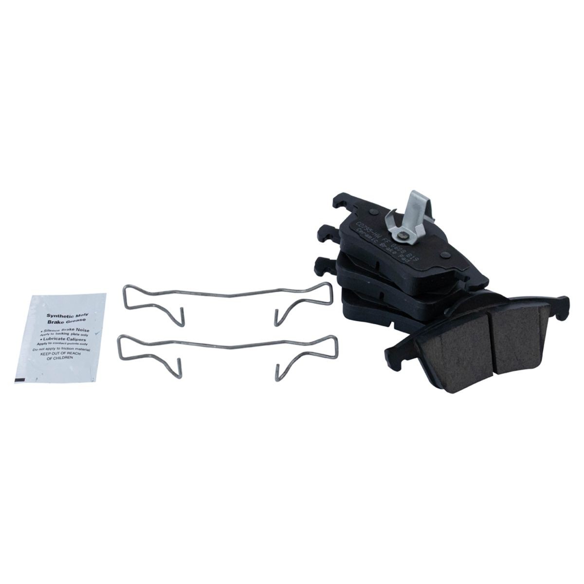 TRQ Ceramic Pad & Brake Performance Rotor Front & Rear Kit for Volvo