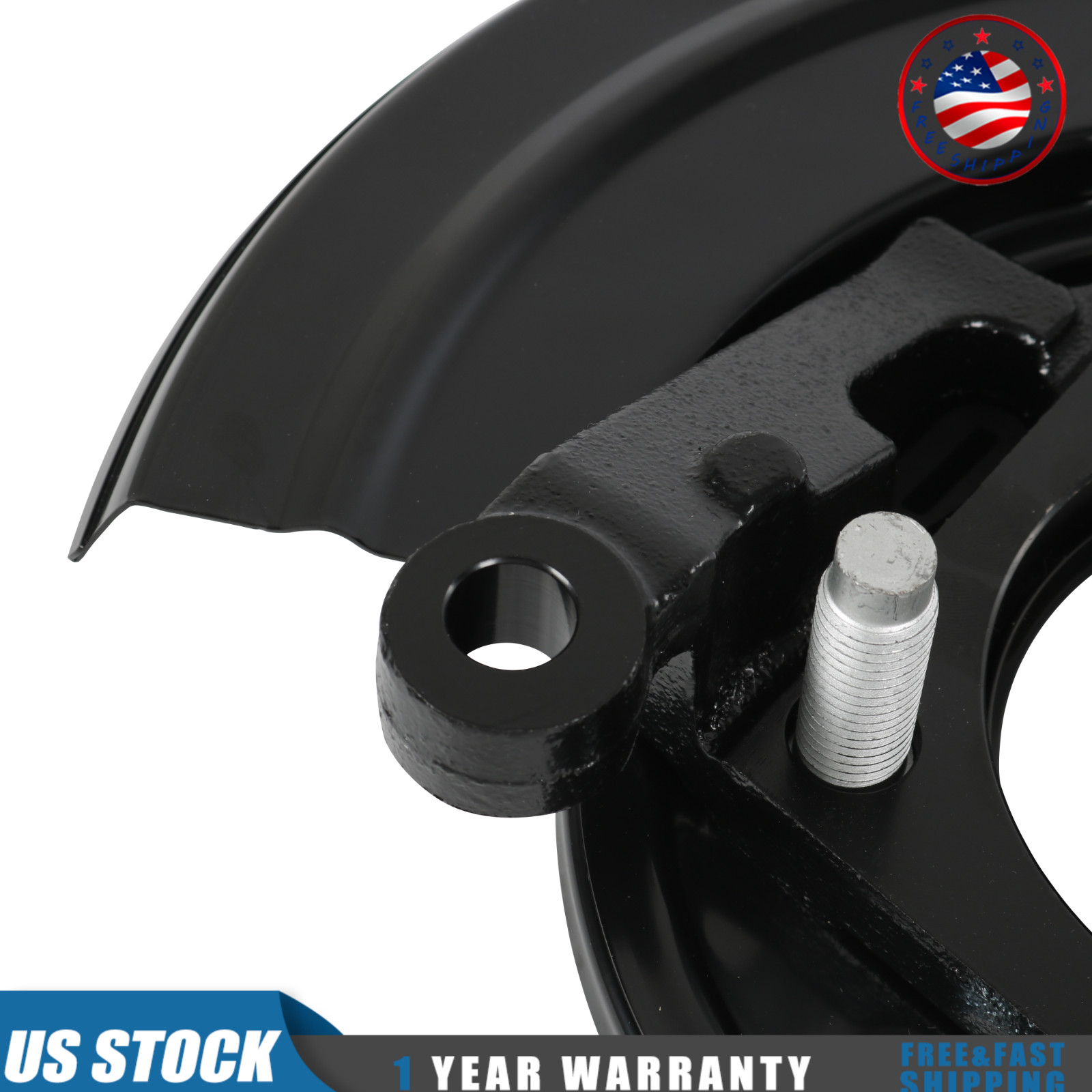 Rear Passenger Parking Brake Assembly For Ford F-250 Super Duty w/ Backing Plate