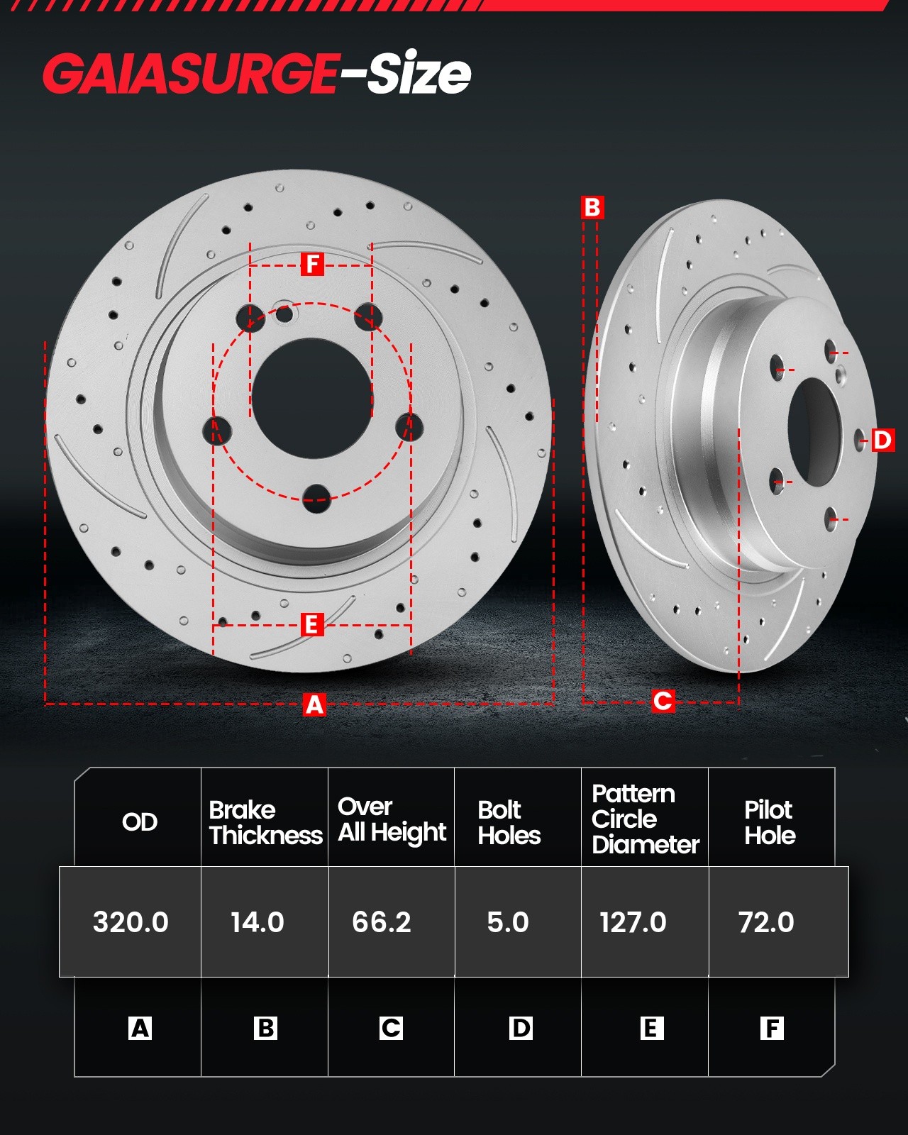 Front Rear Rotors Ceramic Pads fits 2005 2006-2010 Jeep Grand Cherokee Commander