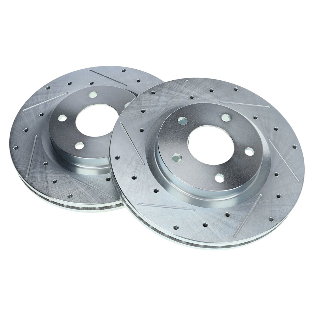 Brake Discs 2-Wheel Set Front for Mitsubishi Outlander Sport Jeep Patriot Lancer