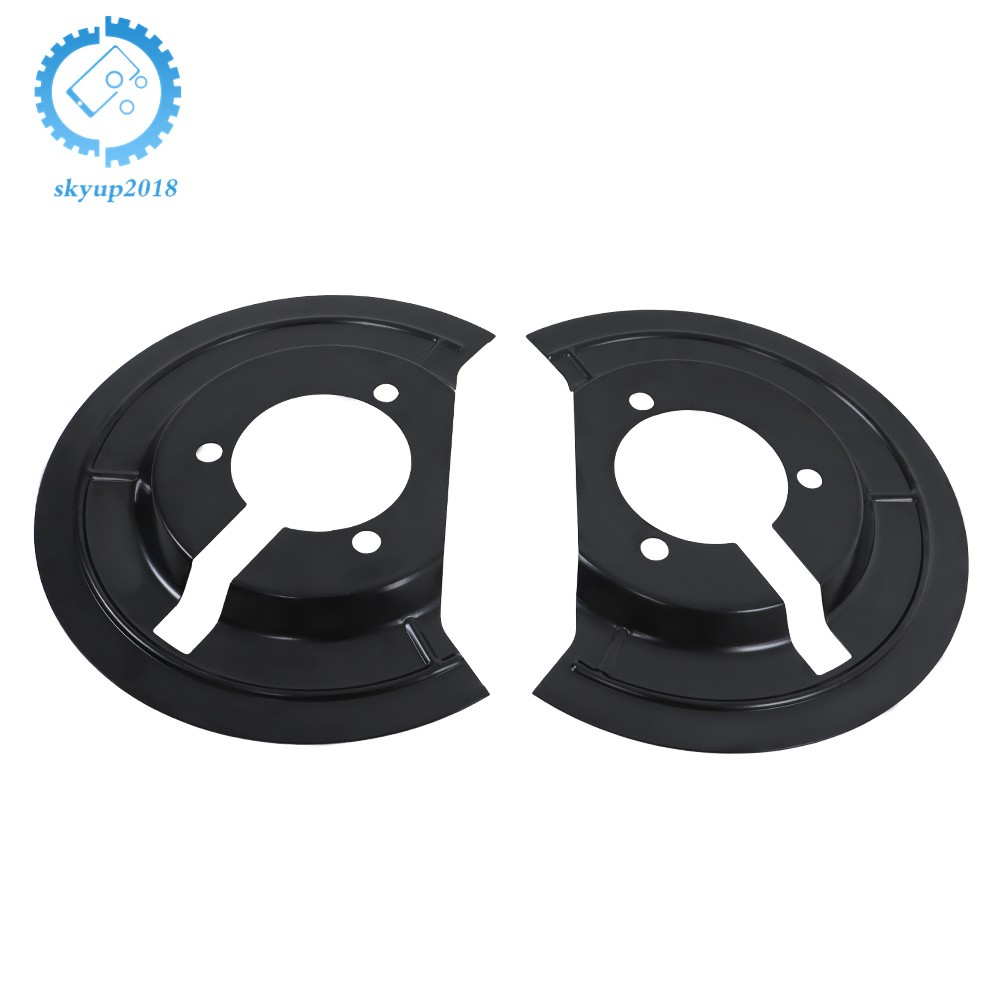 2x Brake Backing Plate-Dust Shield Front For Ram 1500 2011 2012-2019 4.7/5.7L
