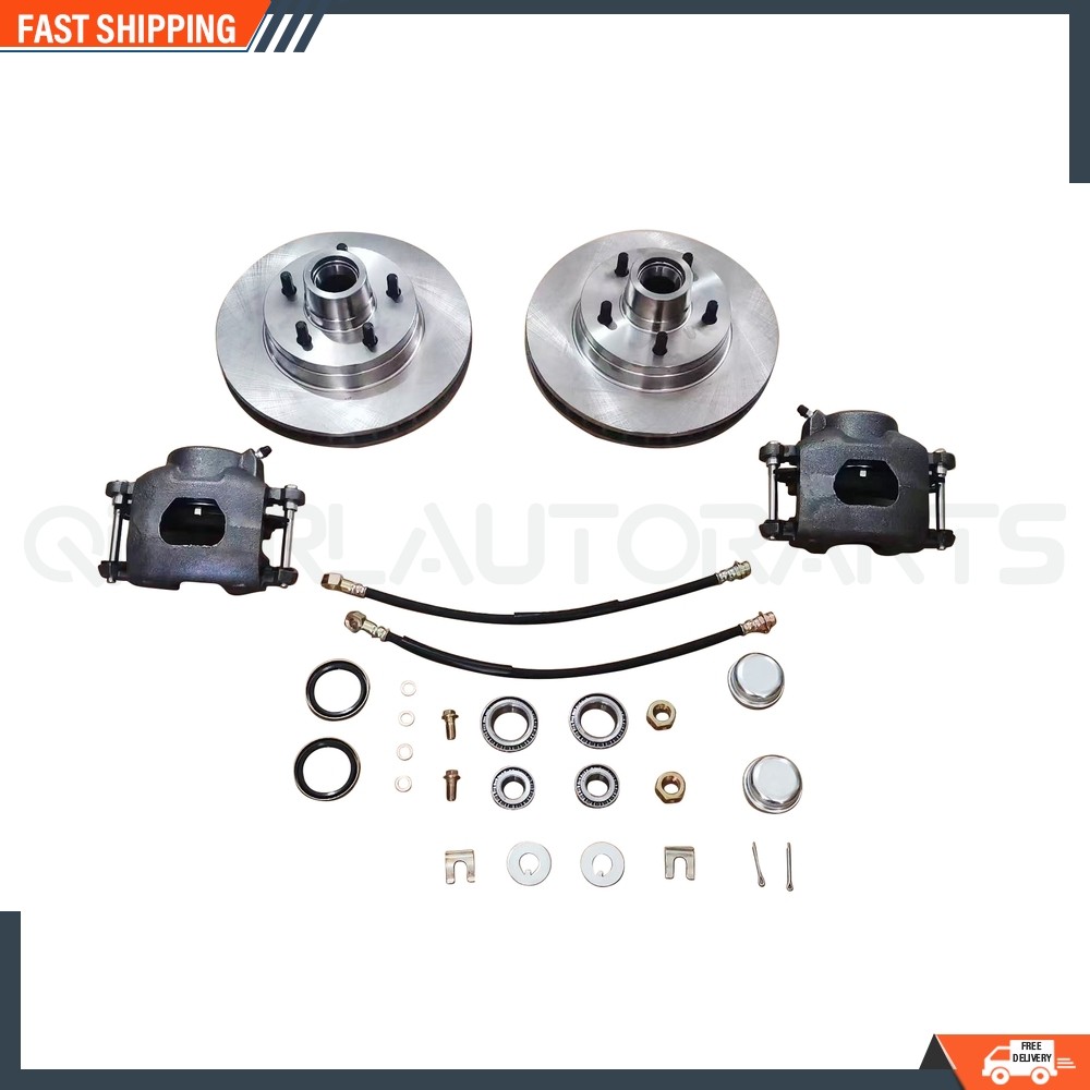 For 60 – 70 Chevy C10 Front Truck Disc Brake Conversion Wheel Component Kit 5Lug