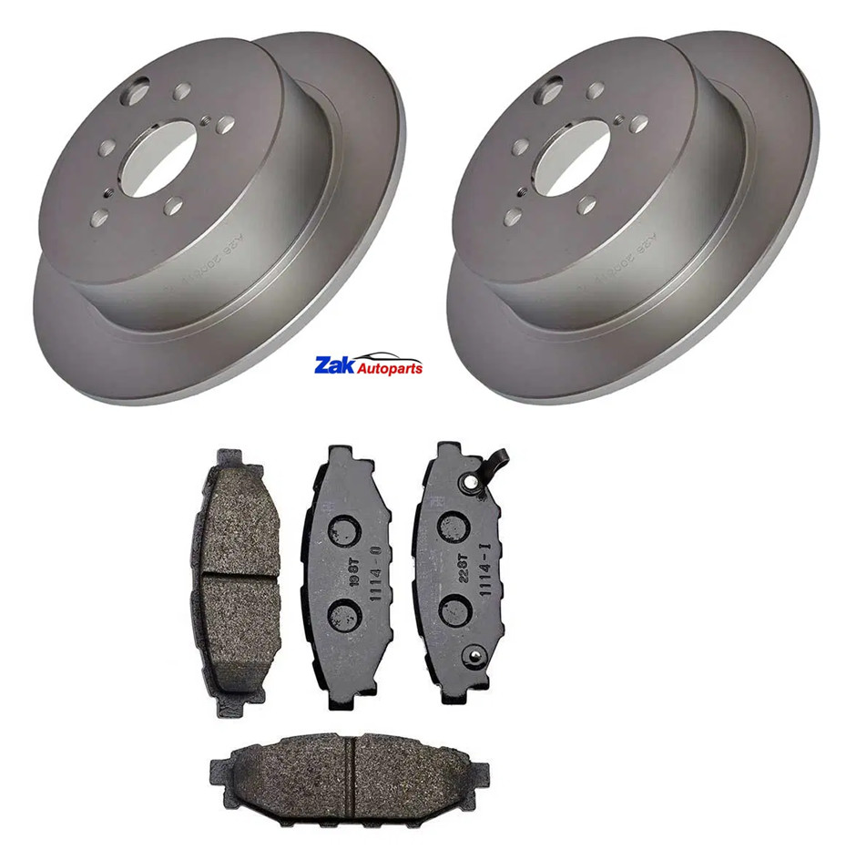 For Subaru XV 1.6 2.0 2.0D 2012-2016 Mk1 Rear 2 Brake Discs And Pads Set New