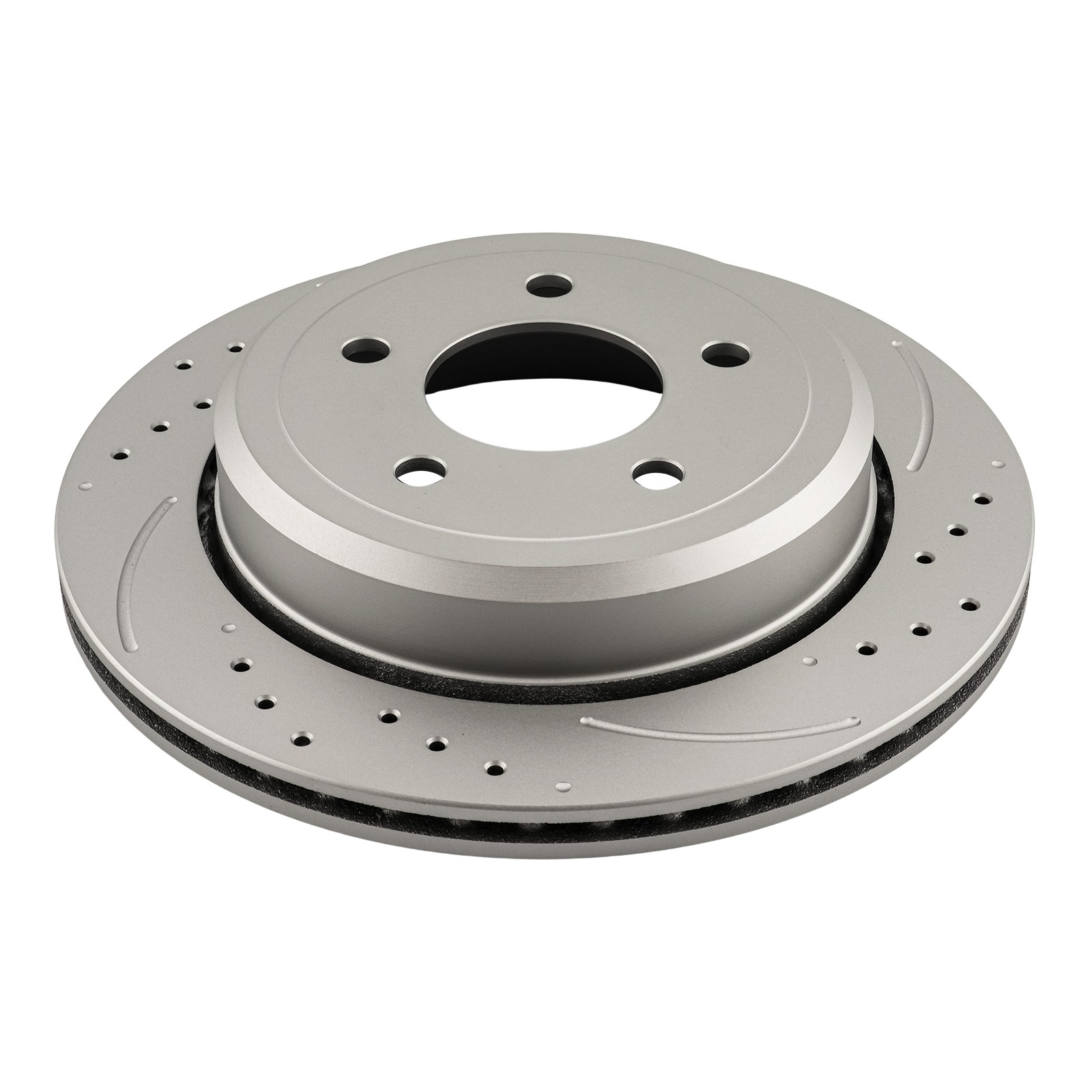 Rear Drill/Slot Brake Rotors For 2003-2011 Crown Victoria Grand Marquis Marauder