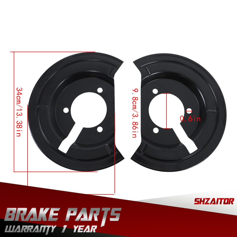 Front Brake Dust Shields 924-684 2002-2019 For Dodge Ram Truck 1500 Classic 2x