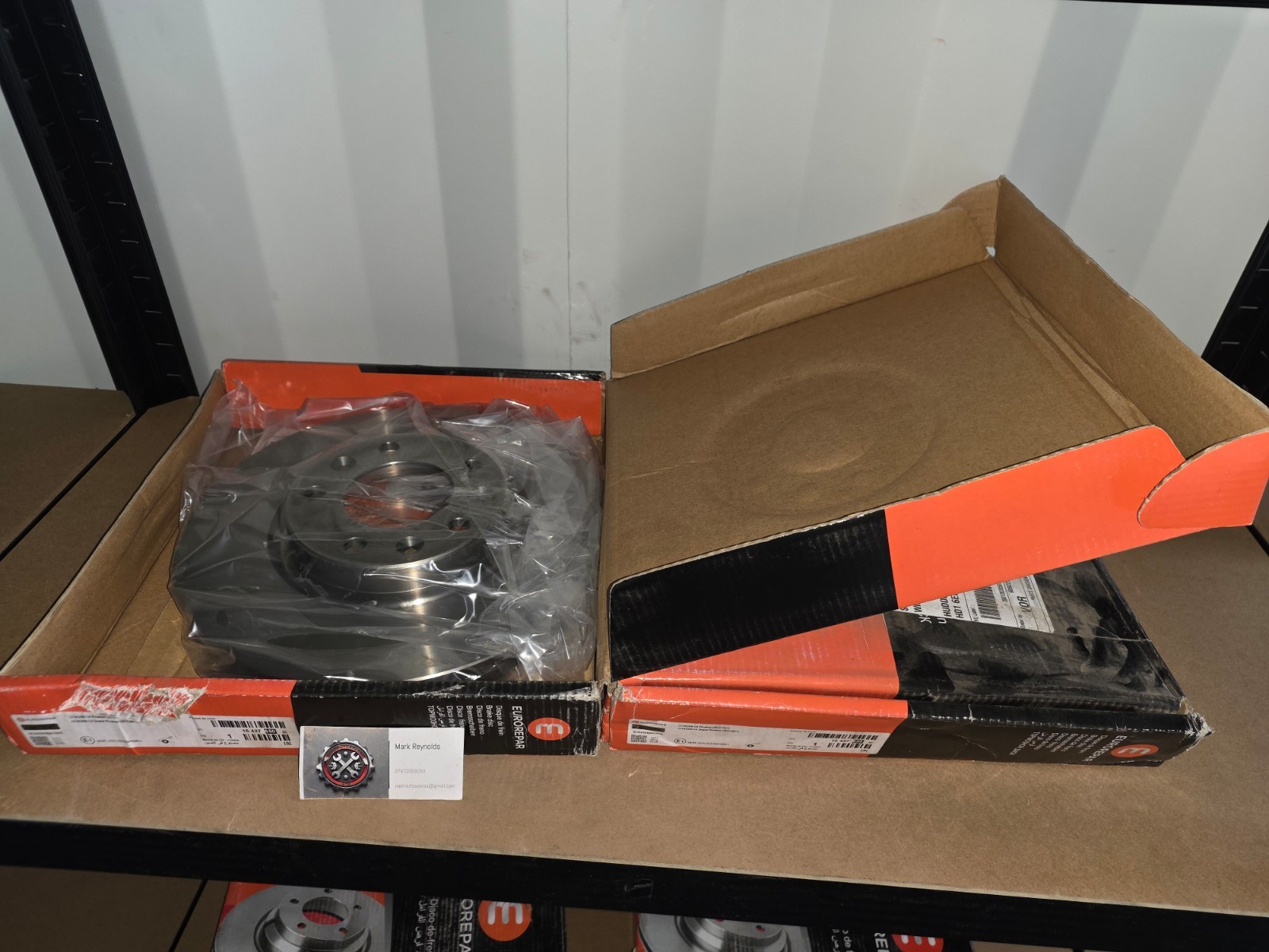 Eurorepar Vauxhall Astra L Combo E 18 – On Front Brake Discs Set 1642765080