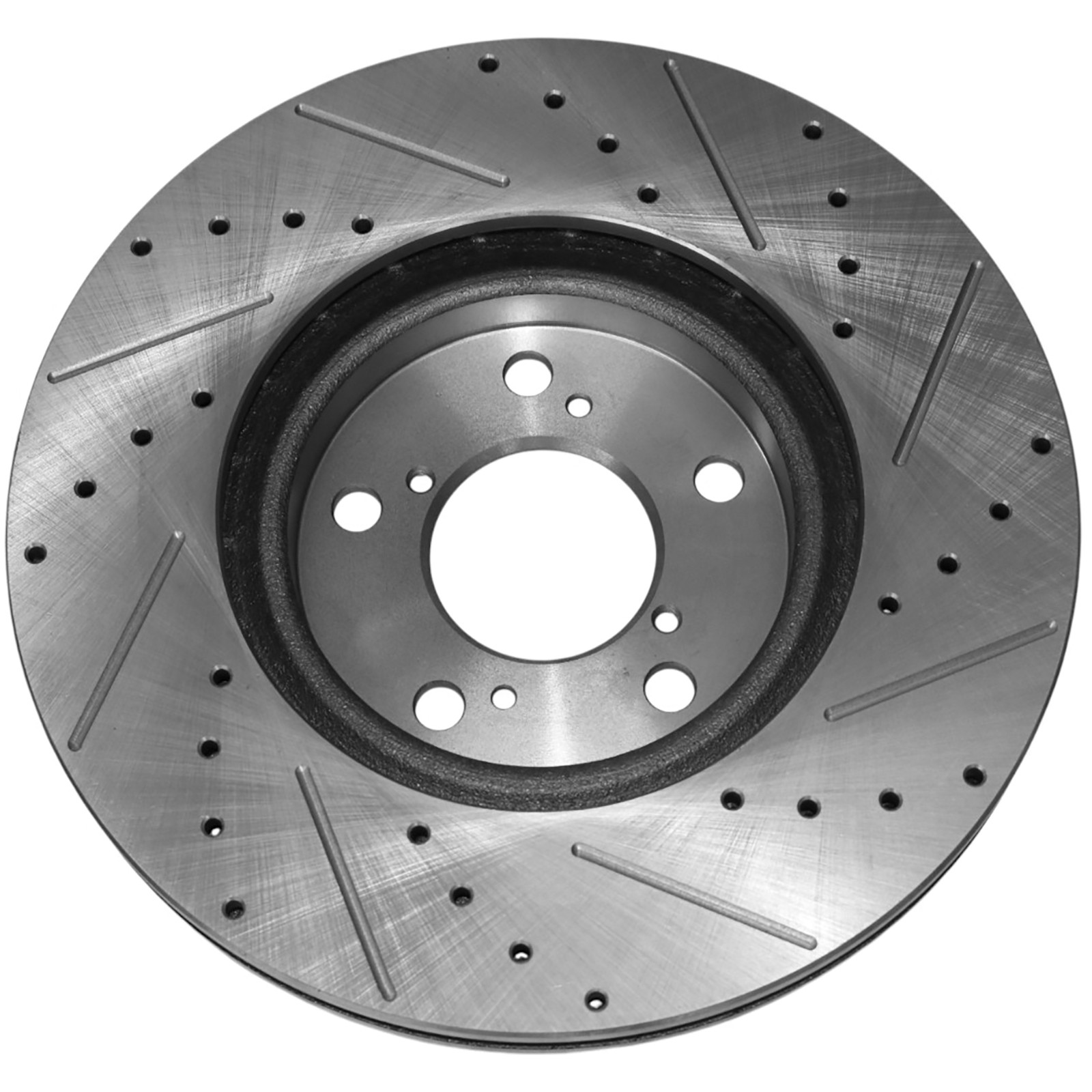 2pcs Front Drilled & Slotted Disc Brake Rotors for 2006-2014 Honda Ridgeline