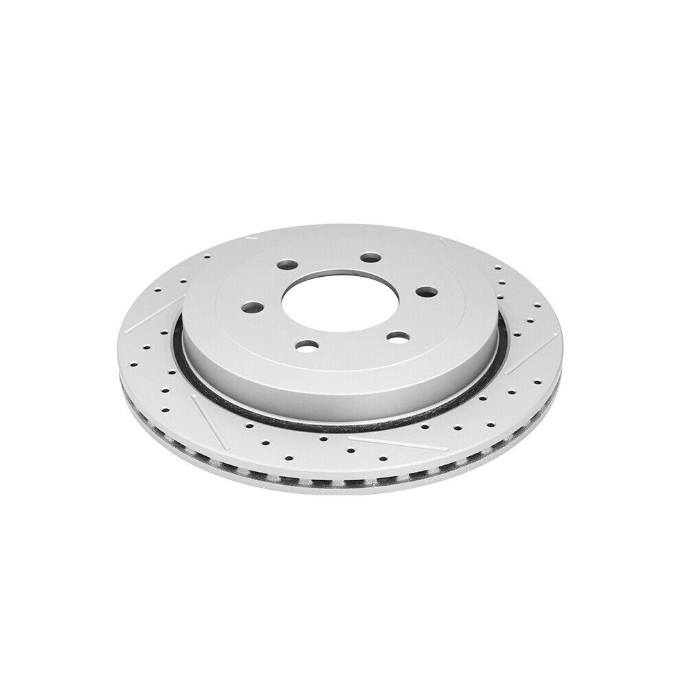 Rear Drilled Brake Rotors for Dodge Challenger Charger Chrysler 300 2005-2023