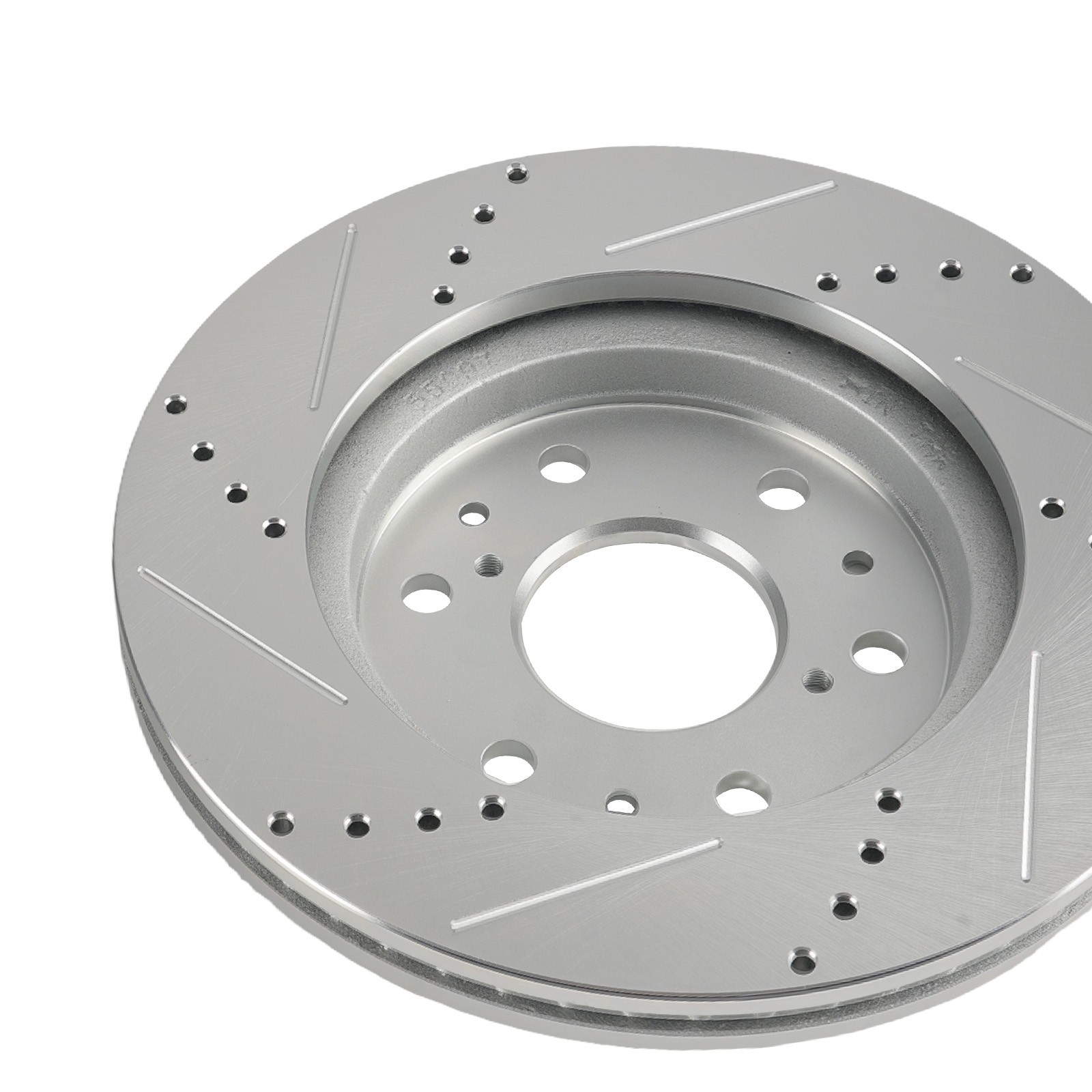 Front Drilled & Slotted Brake Rotor Set for Cadillac XTS 2013-19/Escalade 07-20