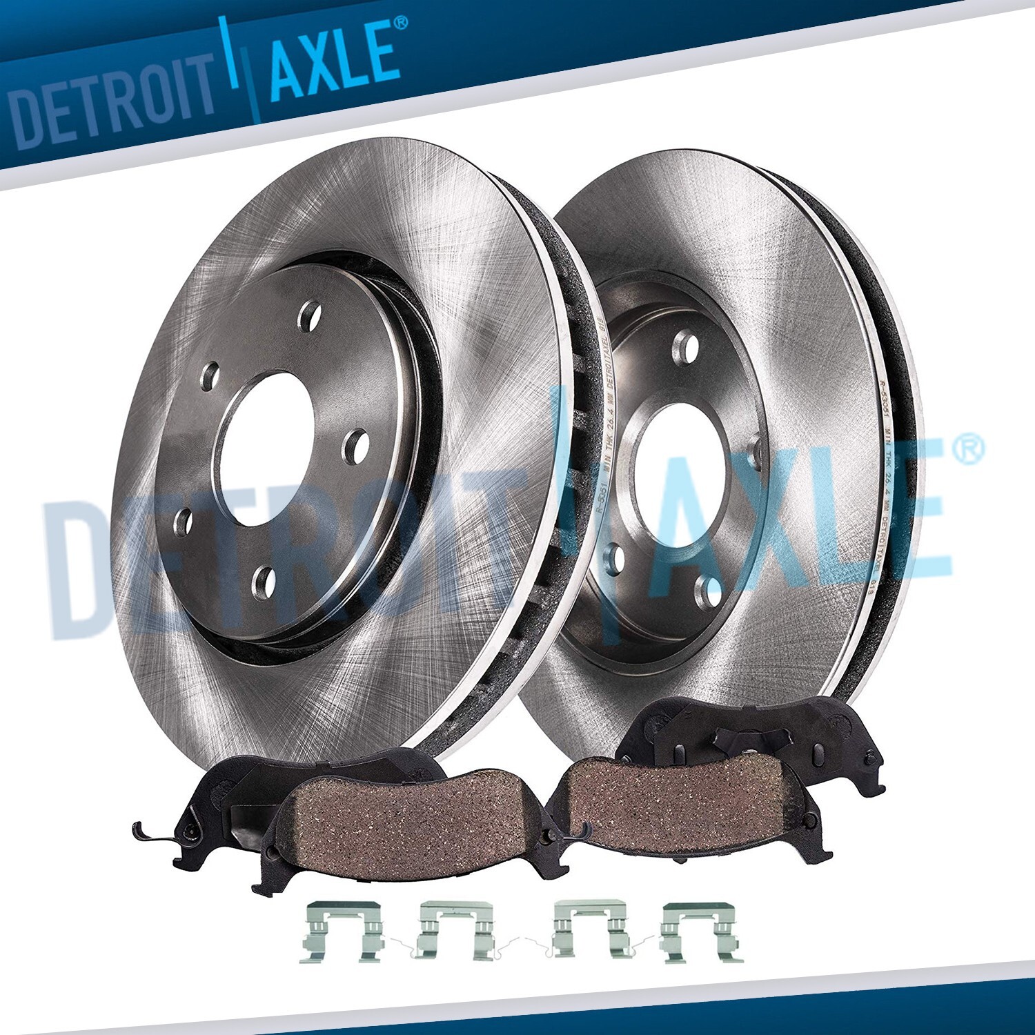 Front Disc Brakes Rotors & Brake Pads Kit for Nissan Altima Maxima Infiniti I35