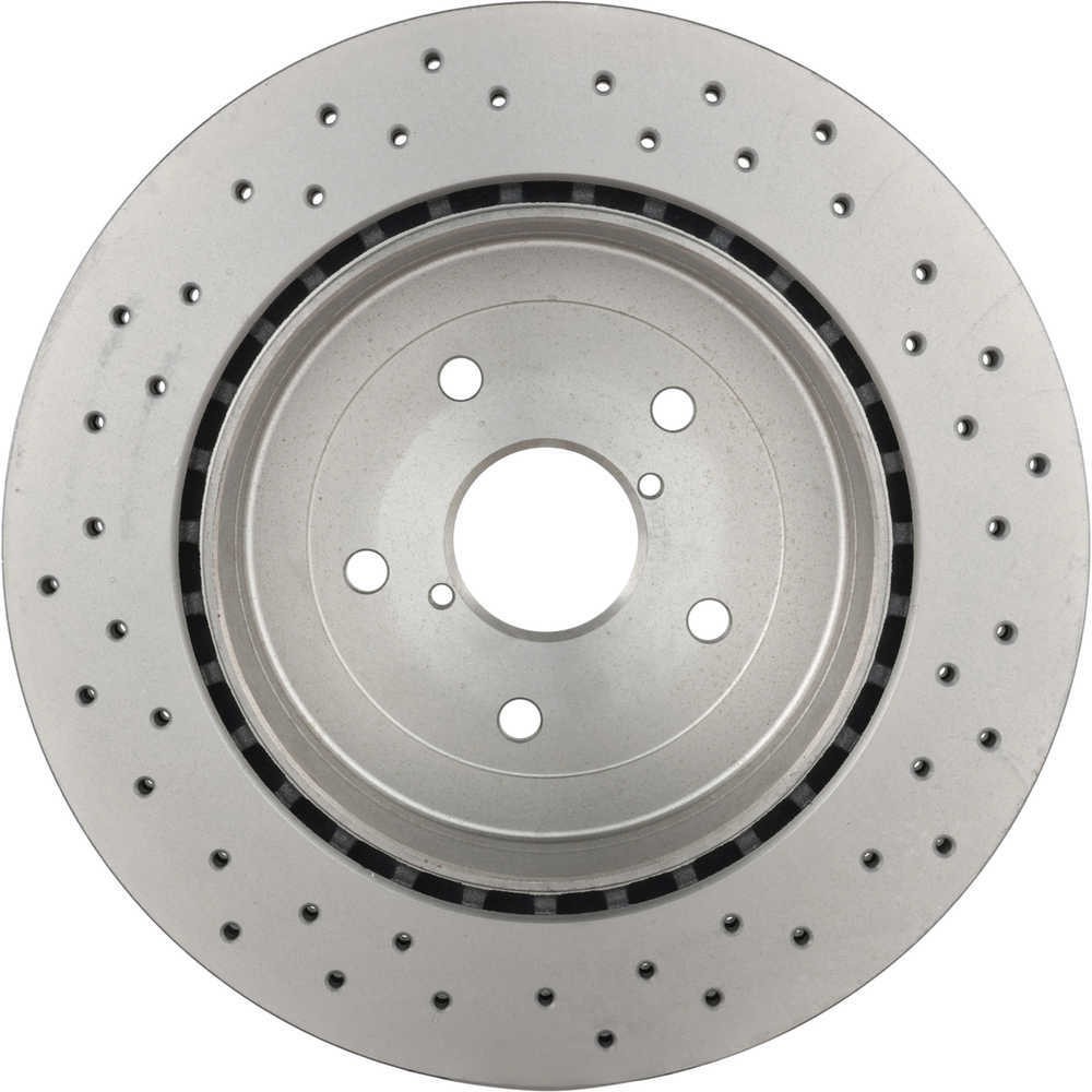 Disc Brake Rotor-Premium Xtra Cross Drilled UV Coated Rotor fits 05-07 Impreza