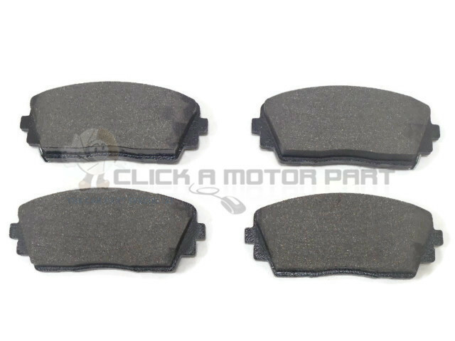 FRONT BRAKE PADS SET OF 4 NEW FOR KIA PICANTO MK2 1.0 & 1.3 2011-2016