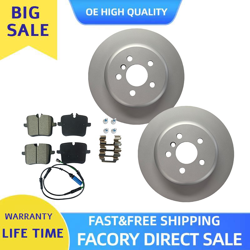 330 mm Rear Brake Rotors Pads Fits BMW X3 2018 2019 2020 2021 2022 2023