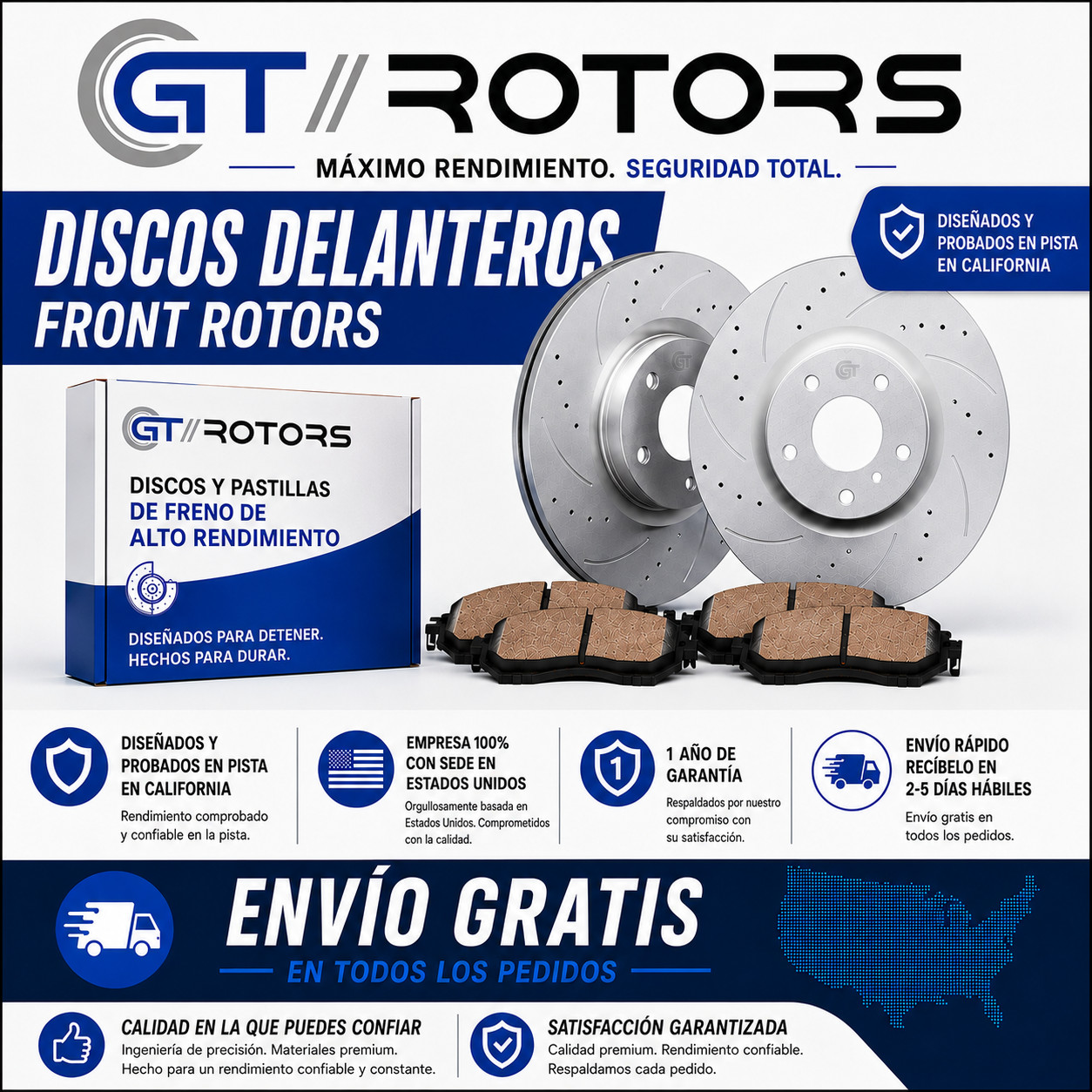 (DELANTEROS) Discos de Frenos y Pastillas for Volkswagen VW CC 2009 – 2017 312MM