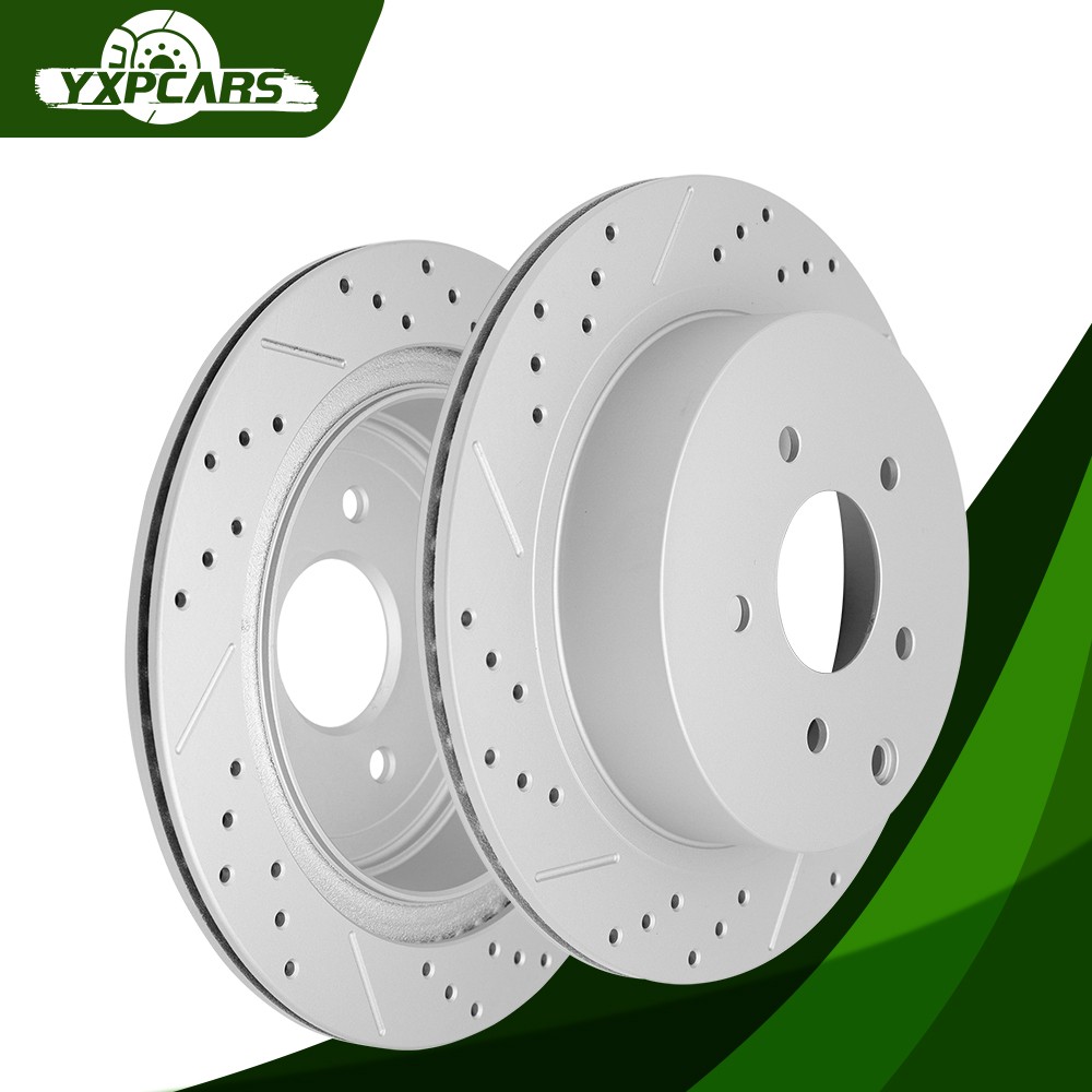 308mm Rear Disc Brake Rotors for Infiniti FX35 Q50 QX60 Nissan Murano Pathfinder