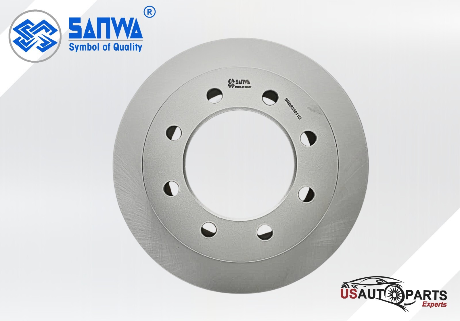 REAR BRAKE ROTOR VENTED & GEOMET COATED 352 mm FOR DODGE RAM 1500 2500 2003-2008