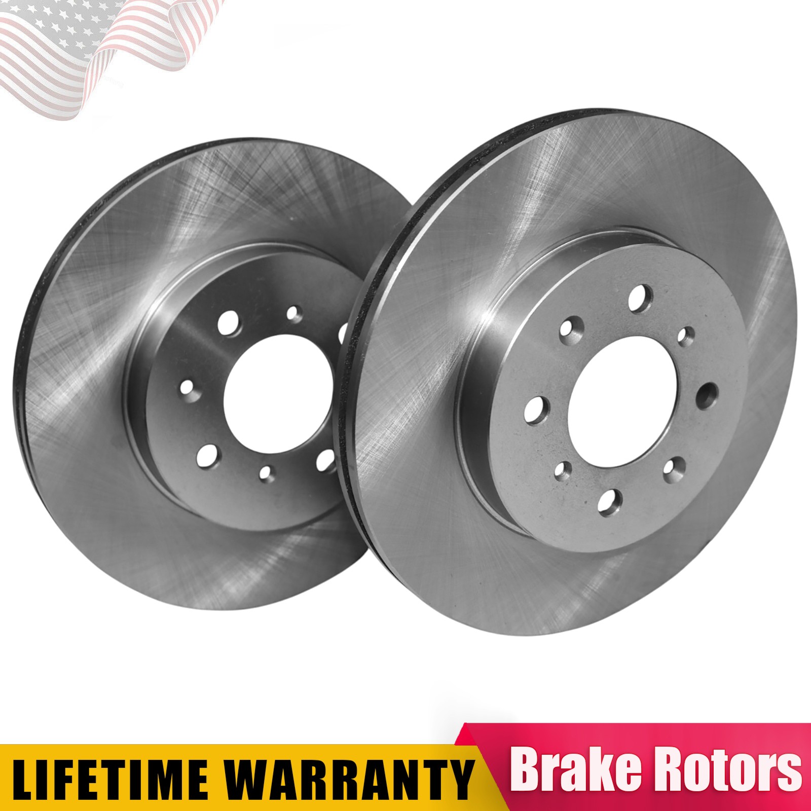 262mm Front Disc Brake Rotors Set for Honda Civic Fit Insight Acura Integra EL