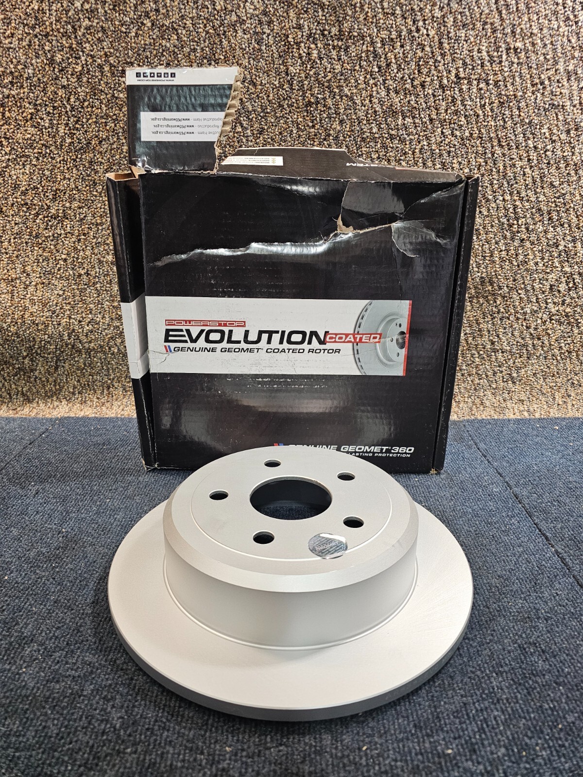 PowerStop AR8382EVC Evolution Coated Premium Brake Rotor For 07-18 Jeep Wrangler