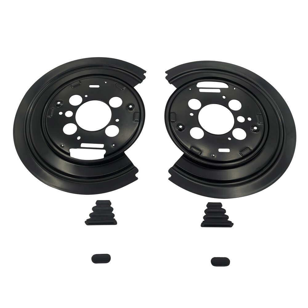 New Dust Shield Set For Aspen Durango Rear Brake Rotor Backing Plate 52113468AF