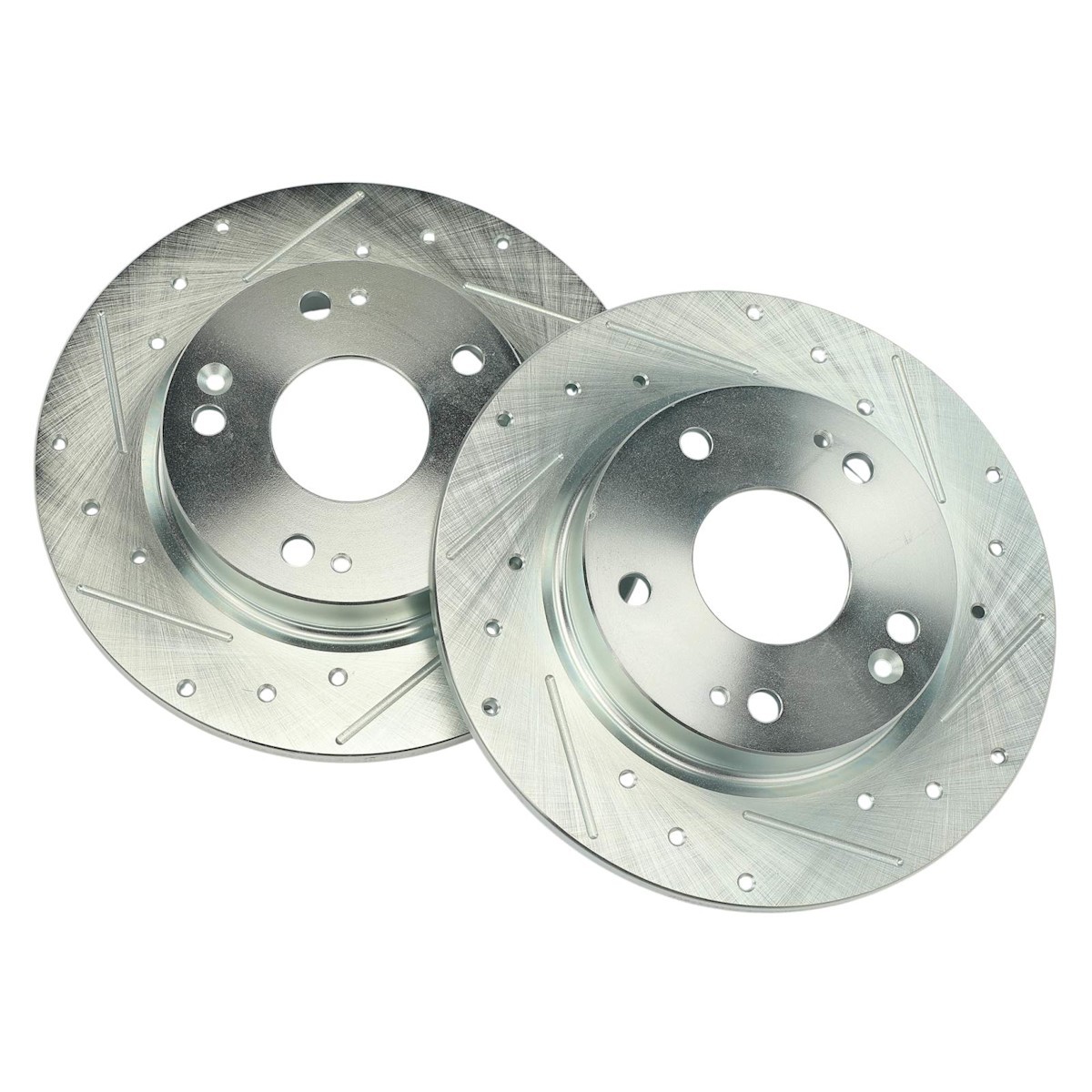 Brake Discs 2-Wheel Set Rear for Honda Civic Insight 2019-2022