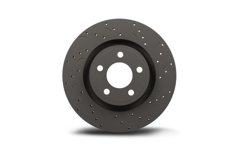 Hawk Performance Cross Drilled and Slotted Rotor Kit with HPS 5.0 Pads for