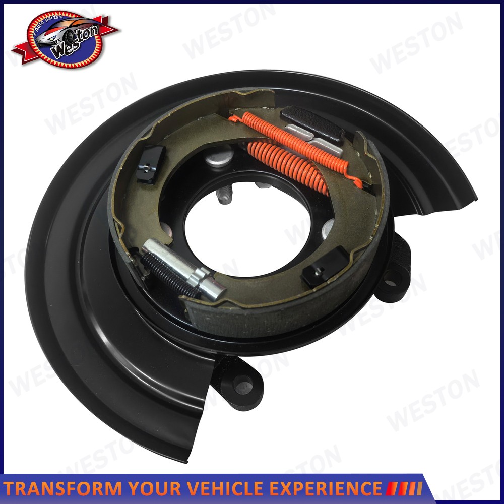 New For Ford F-250 F-350 Rear LH Parking Brake Assembly w/ Backing Plate