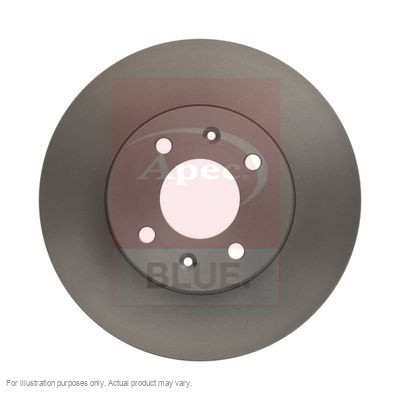 2X APEC Front Brake Discs for HYUNDAI ACCENT III 2005-10 256mm Vented SDK6286