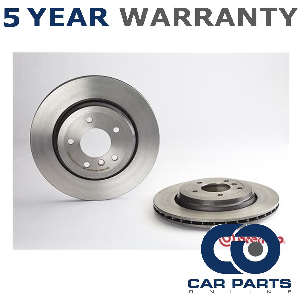 Brake Discs Rear CPO Fits BMW 3 Series 1999-2007 2.0 2.5 3.0 D + Other Models