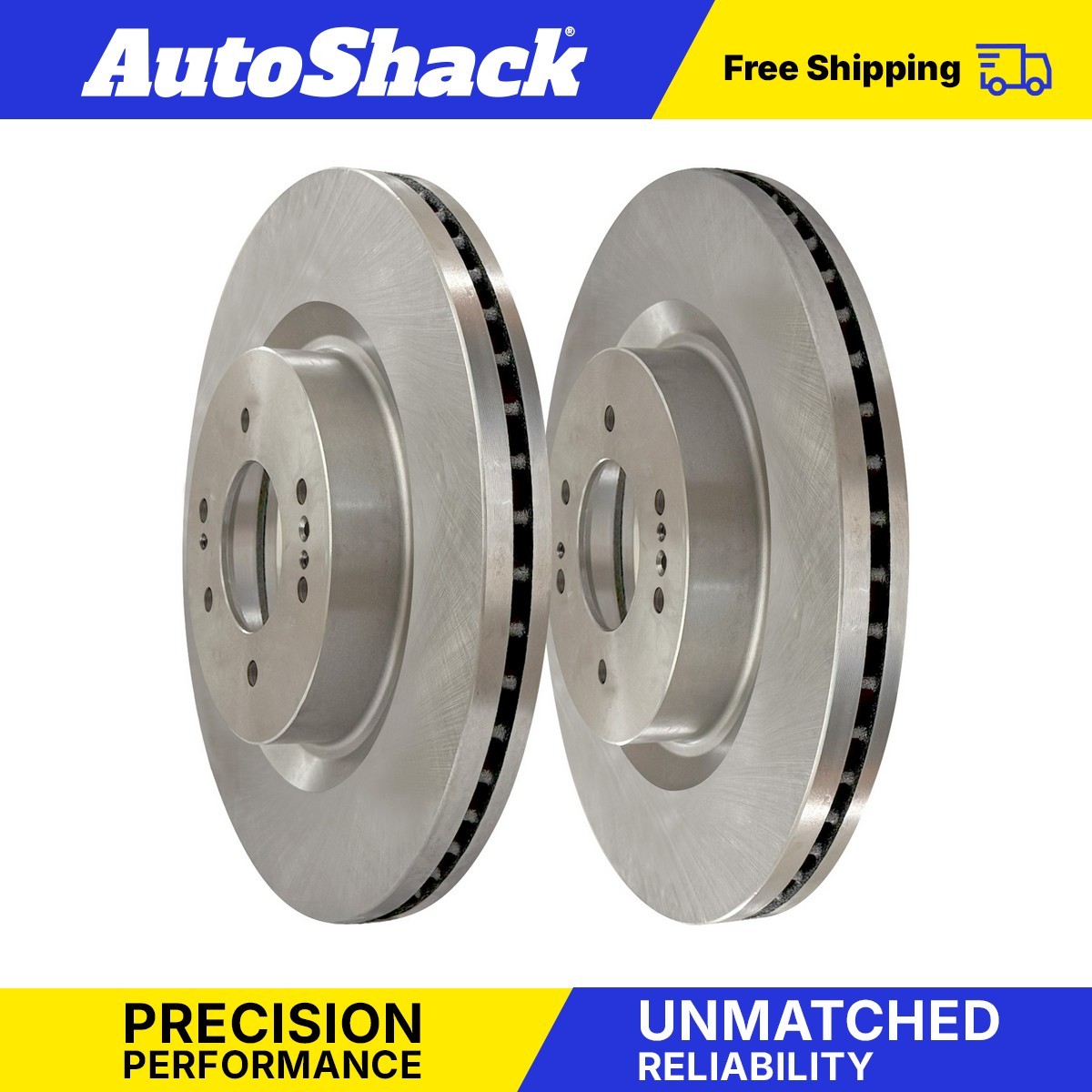 Rear Brake Rotors Pair 2 for Chevy Silverado 1500 Tahoe GMC Sierra 1500 V8
