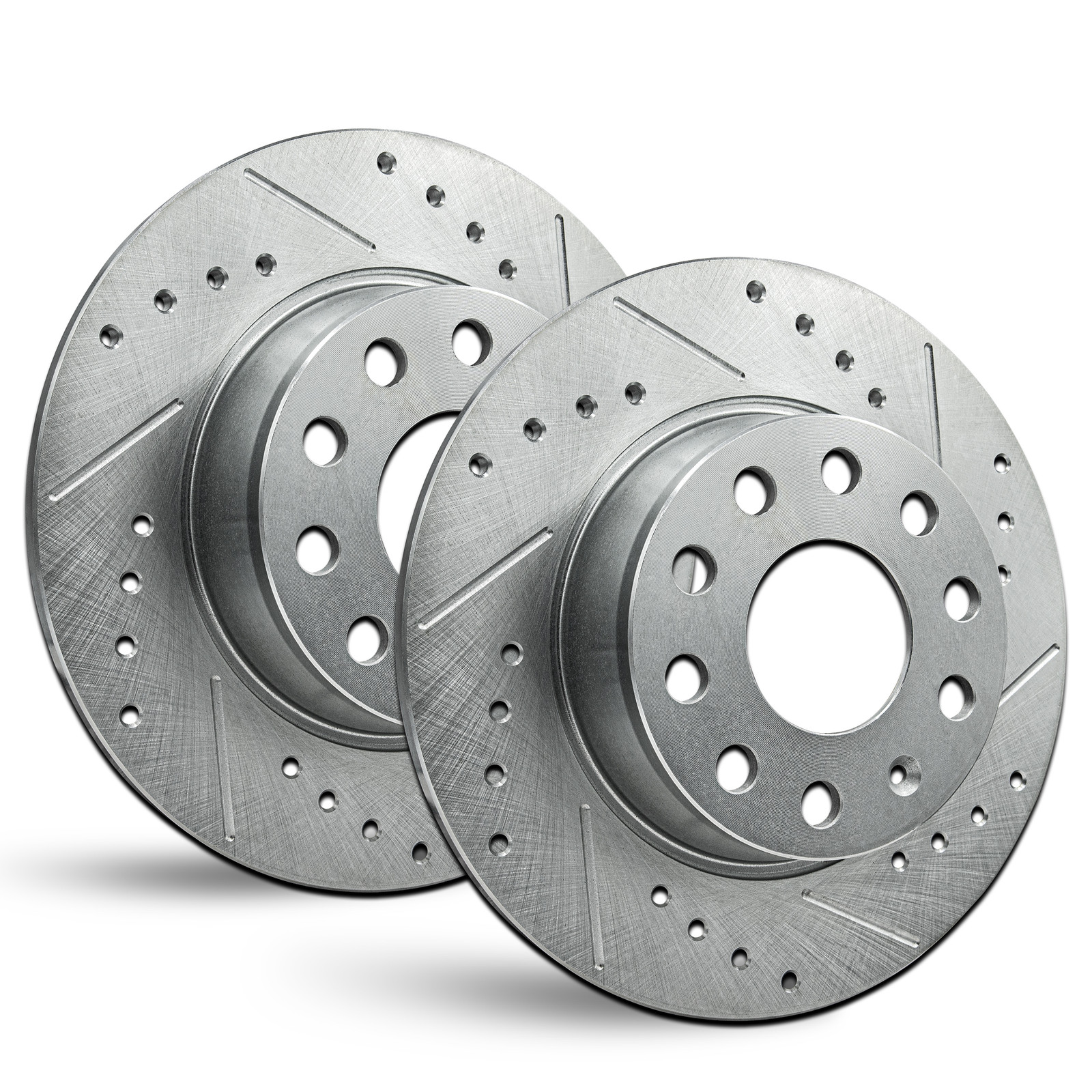 For Audi A3 2010-2018 – Front Drilled and Slotted Rotors