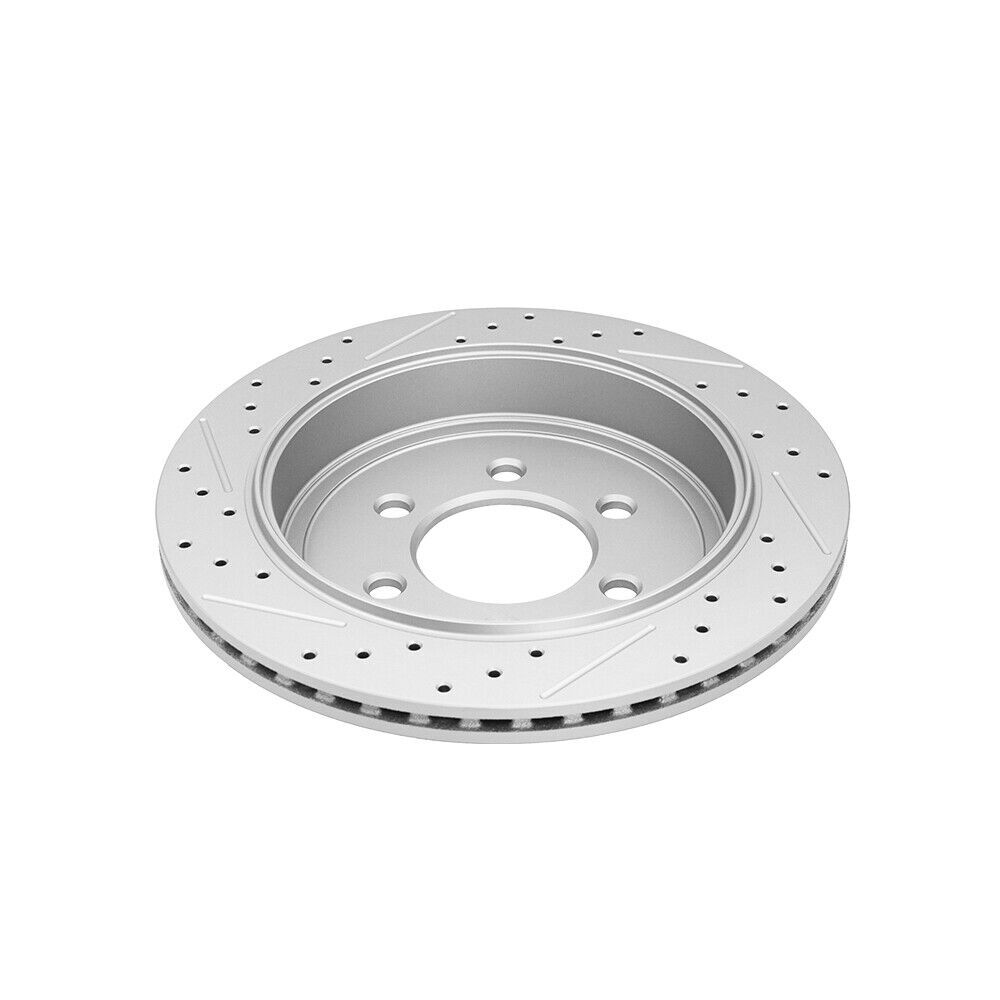 Rear Drilled Brake Rotors for Dodge Challenger Charger Chrysler 300 2005-2023