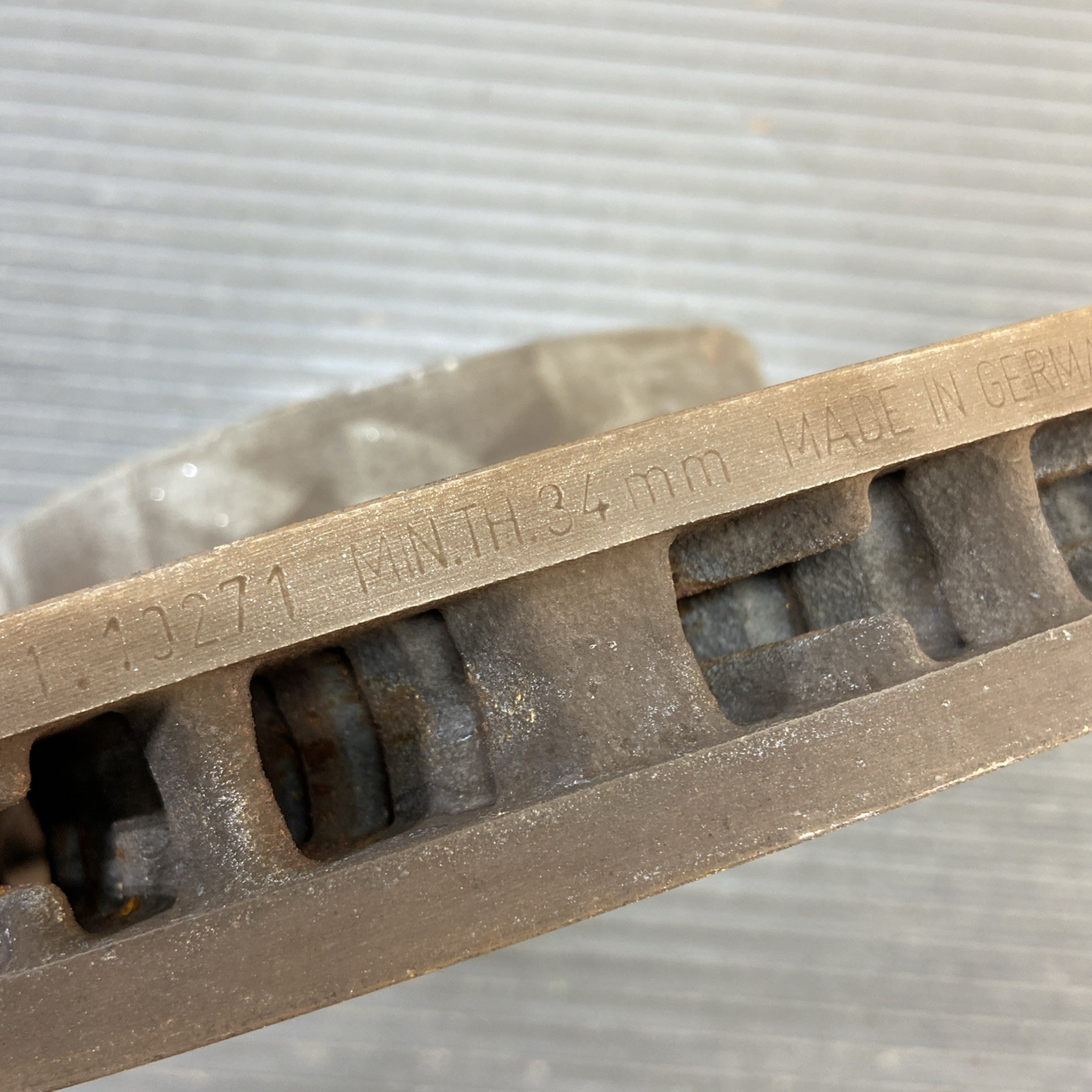 2011-2018 Porsche Cayenne 92A AWD Front Left & Right Brake Rotor Set of 2 OEM