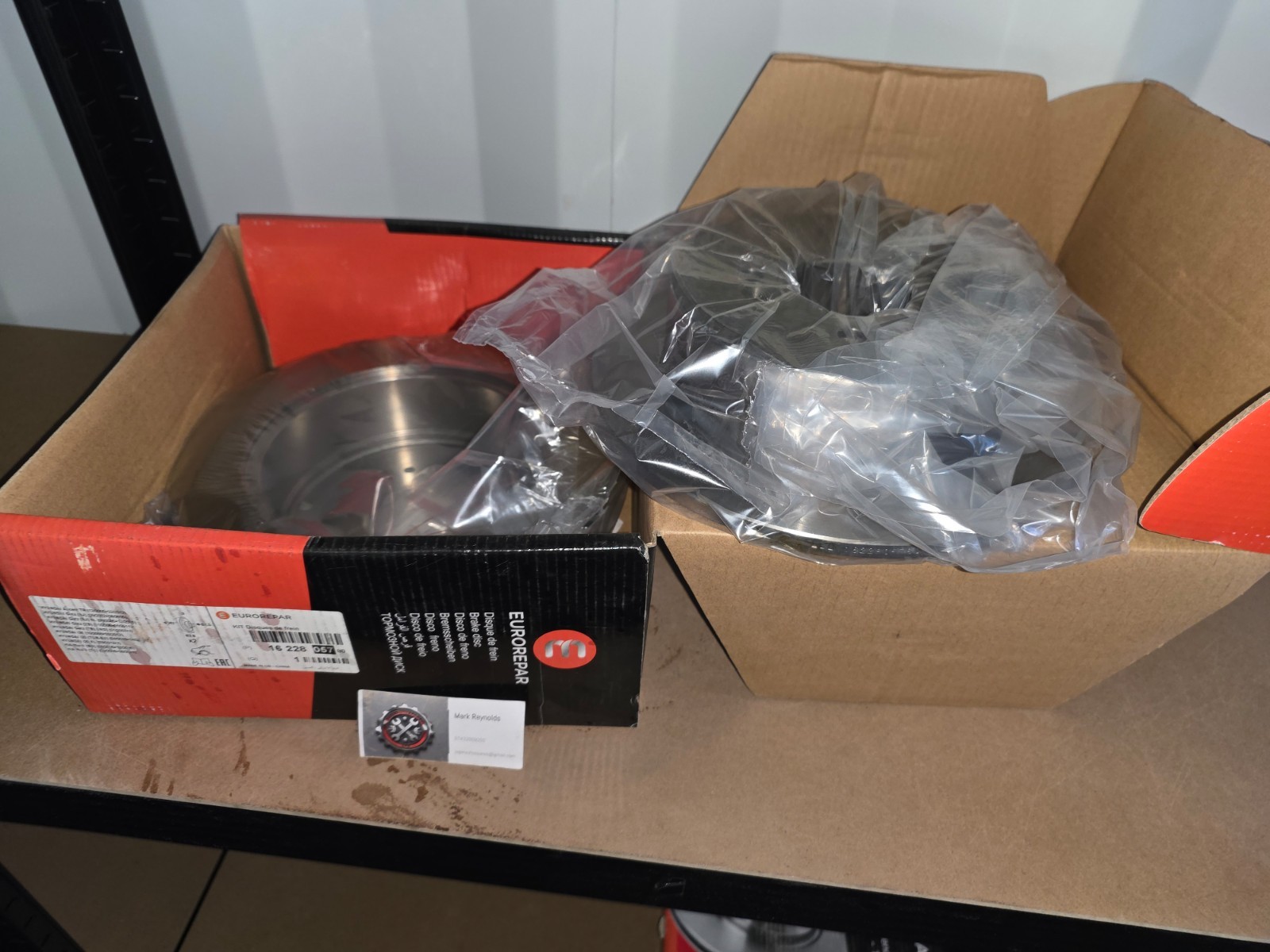 Eurorepar Hyundai i20 Kia Rio II 05 – 15 Rear Brake Discs Set 1622805780