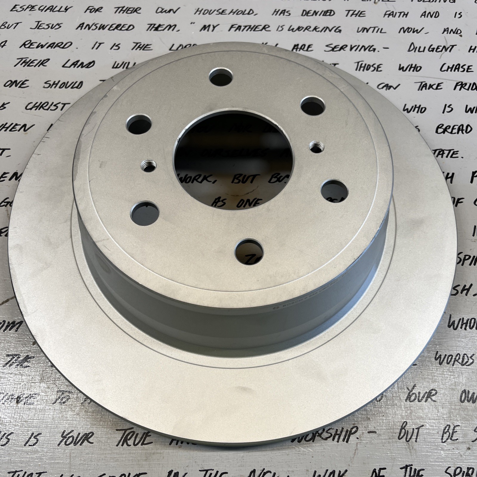 BOSCH 25010646 QuietCast Premium Disc Brake Rotor Single New Open Box