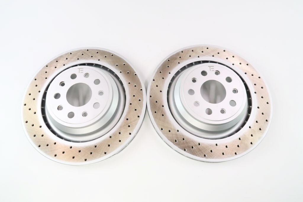 Maserati Ghibli Quattroporte rear brake pads rotors + filters 14-2016 Low Dust