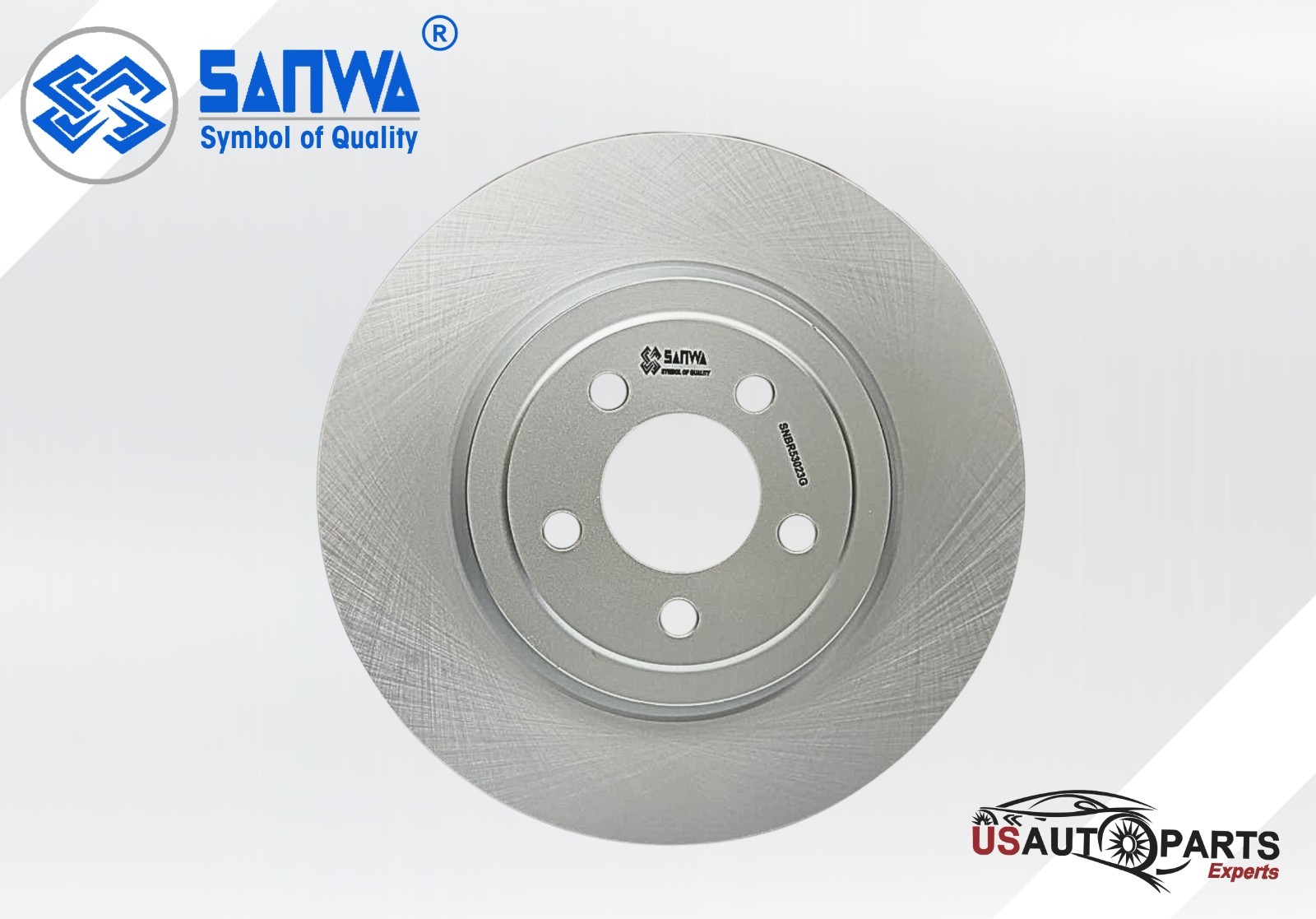 FRONT BRAKE ROTOR VENTED & GEOMET COATED 345mm FOR CHRYSLER CHALLENGER 300 05-23