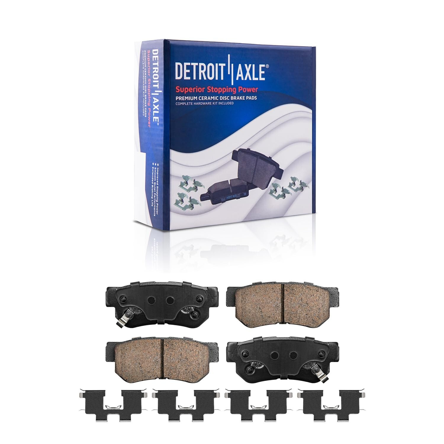 Front Rear Drilled and Slotted Rotors Brake Pads for 2007 – 2010 Hyndai Elantra