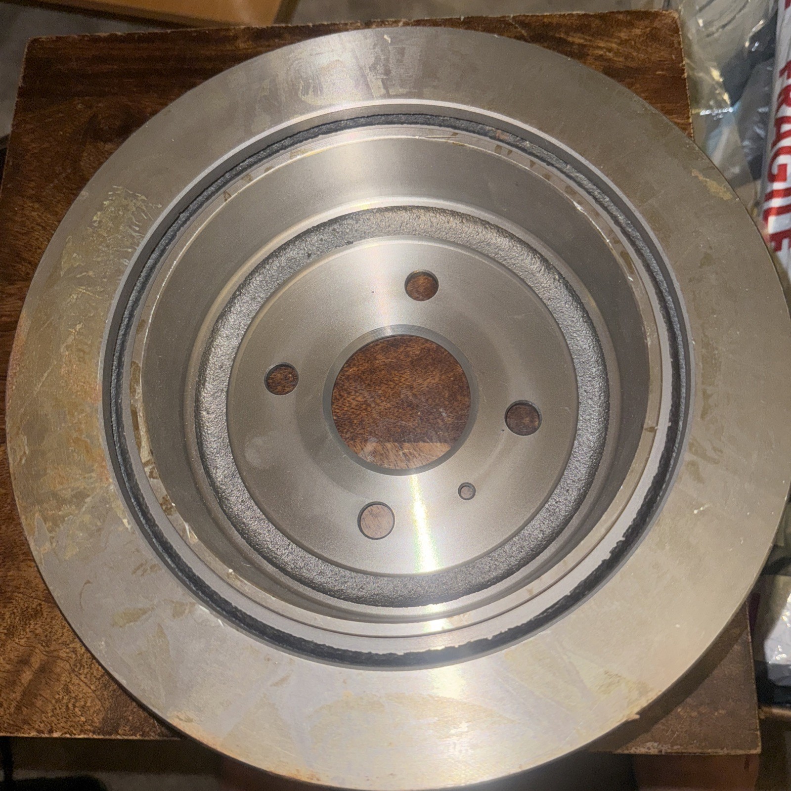 2 OE Quality Replacement Apec Vented Brake Disc 4 Stud 265 mm