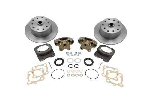 EMPI Bug/Ghia 58-67 Rear Disc Brake Kit, 5×130/5×4.75″ Lug Pattern, 22-2910-F