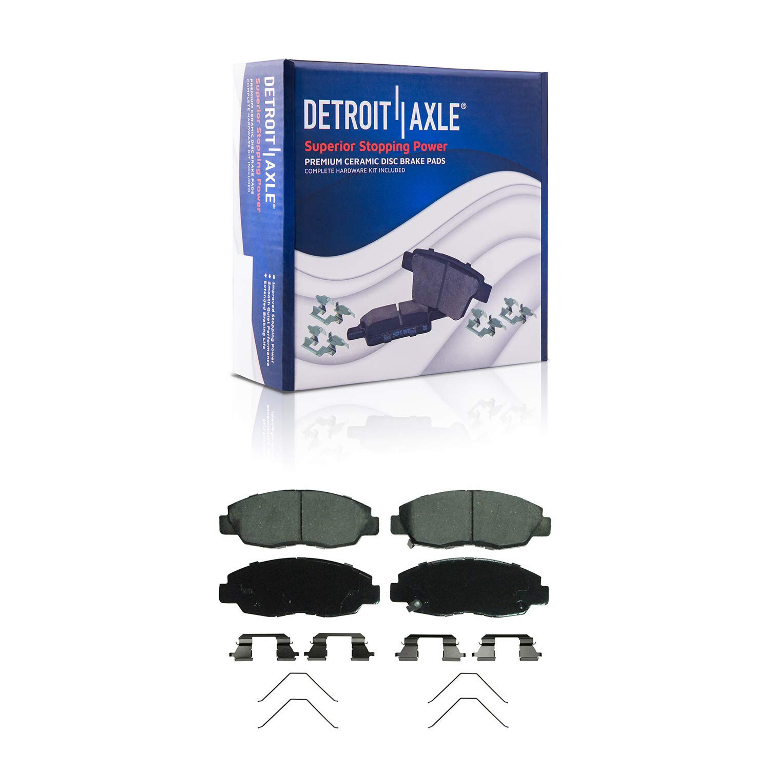 Front Disc Rotors Brake Pads Rear Drums Shoes Kit for 2012 – 2015 Honda Civic
