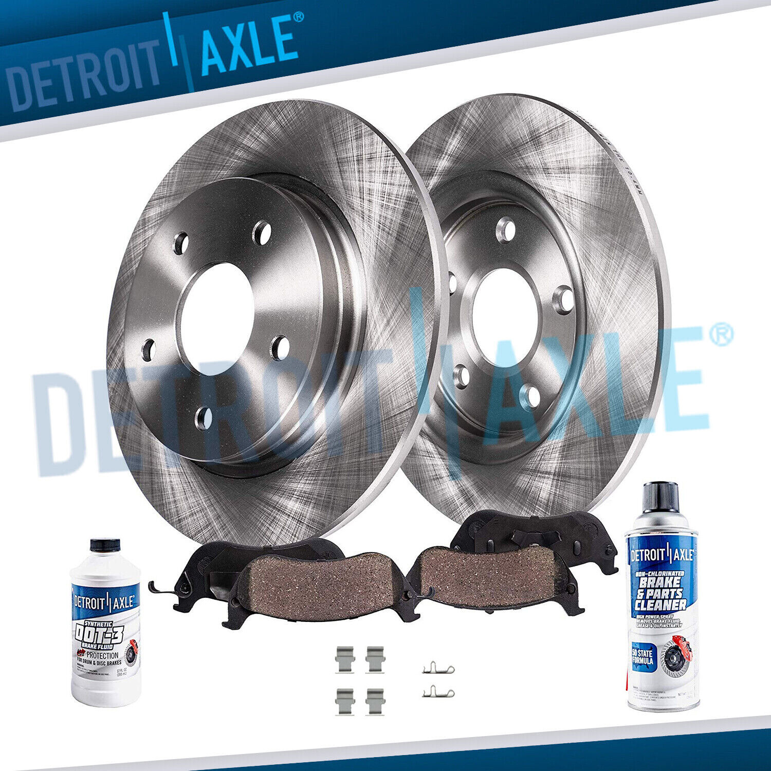 262mm REAR Disc Rotors + Brakes Pads for Jeep Patriot Compass Dodge Avenger