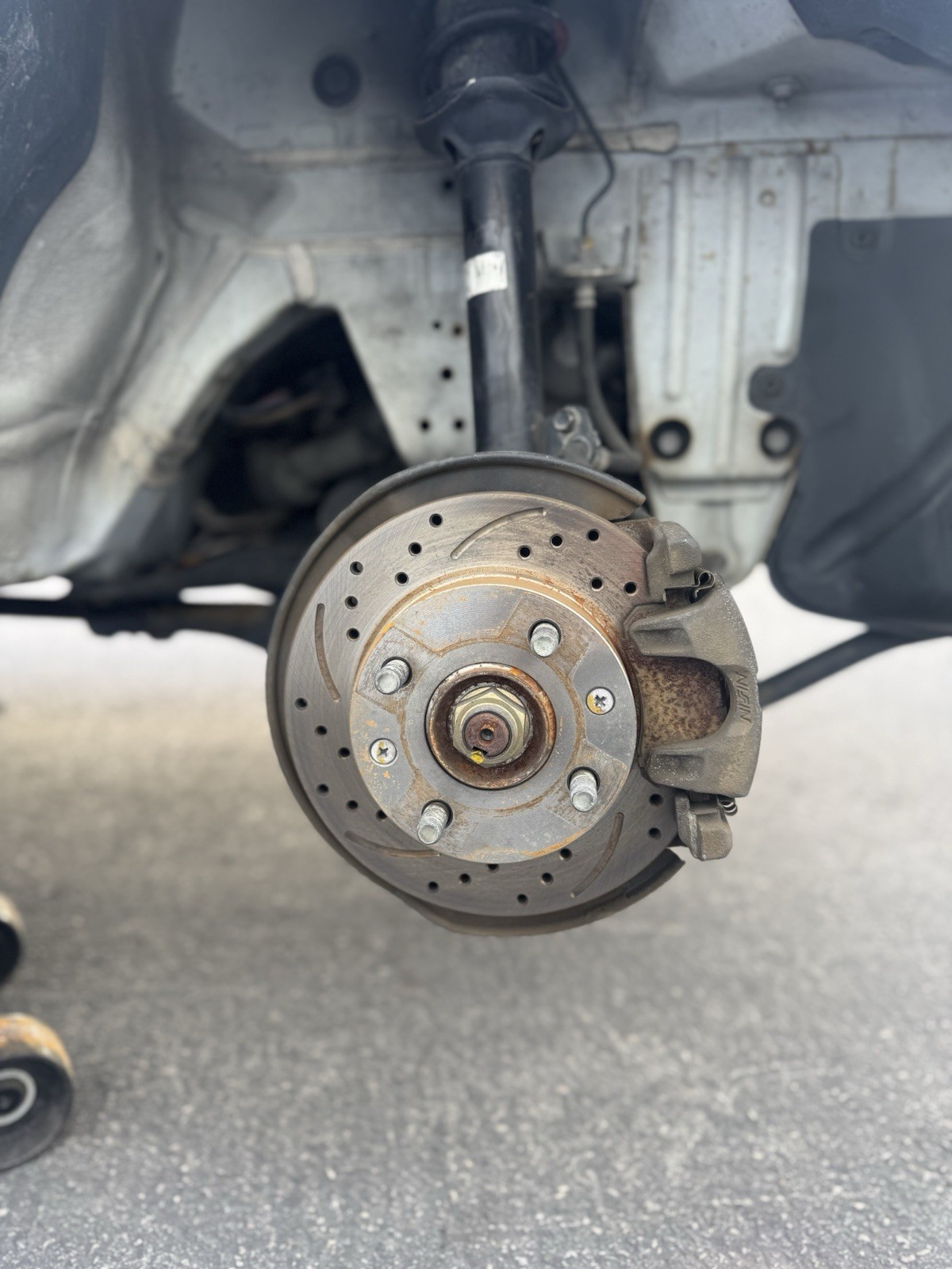 HONDA LIFE JB1 DRILLED AND SLOTTED ROTORS STOCK SOZE REPLACEMENT