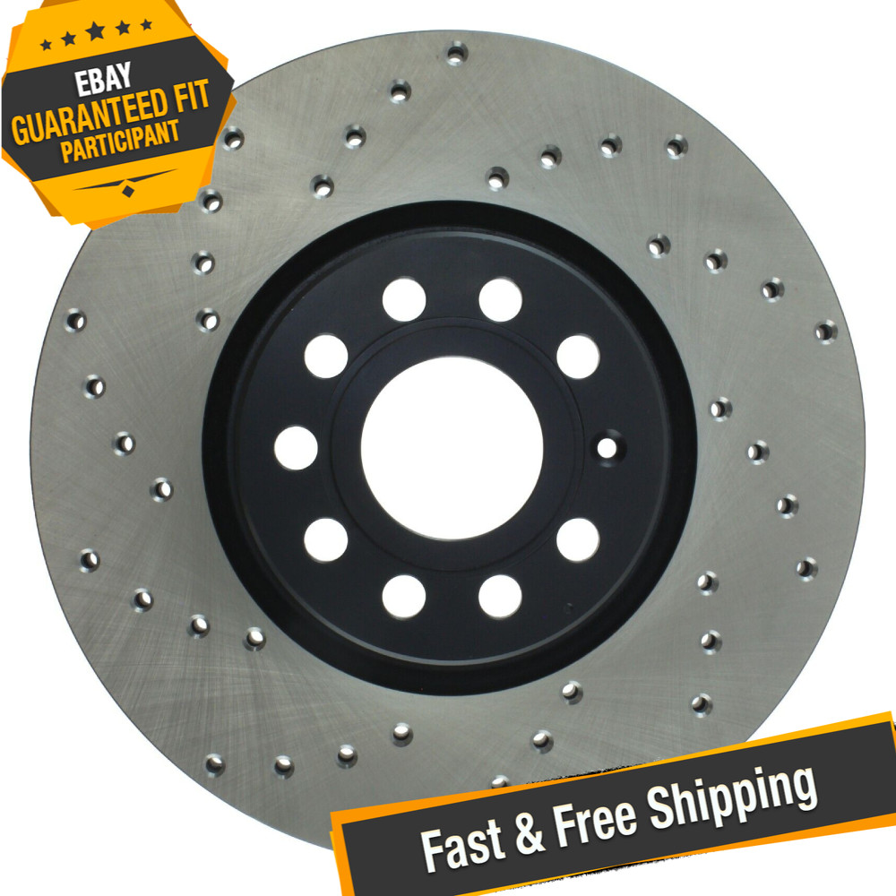StopTech Sport Drilled 1-Piece Front Brake Rotor for 05-18 Volkswagen Jetta