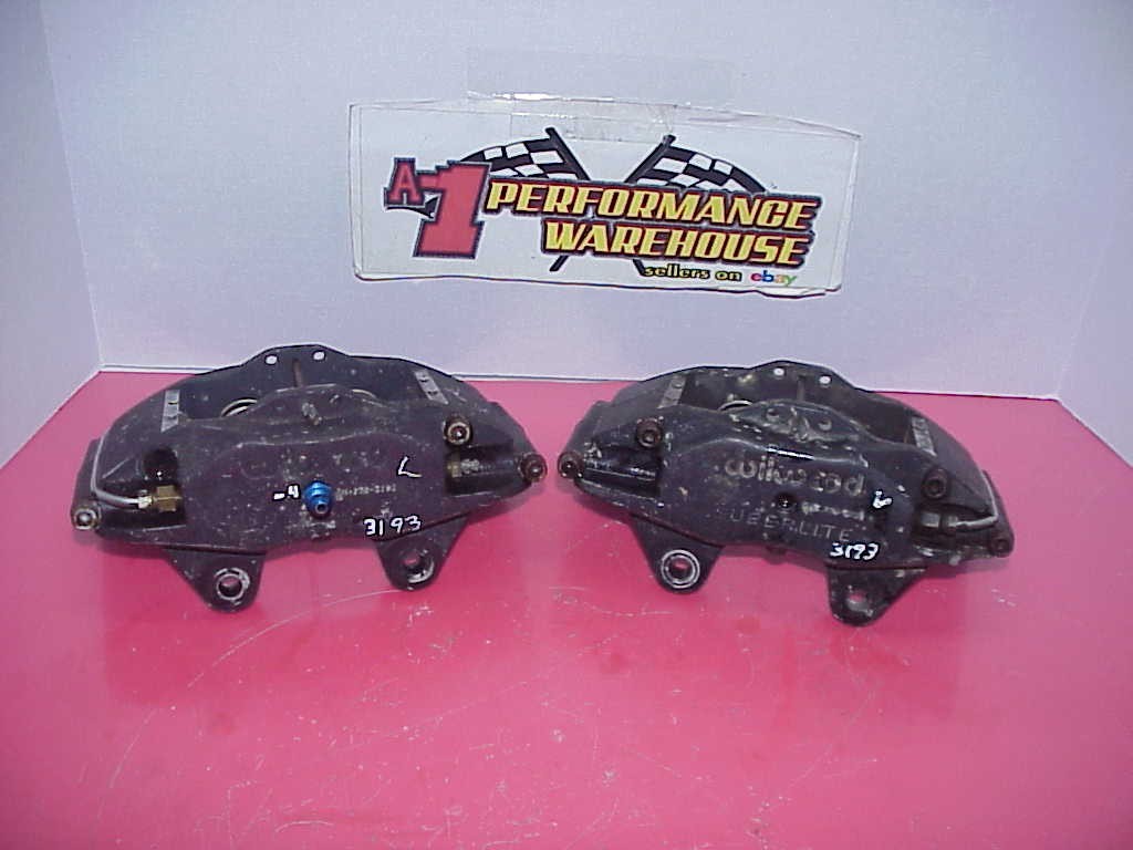 2 Wilwood Superlite 4 Piston 120-3193 & 120-3193 Aluminum Brake Calipers