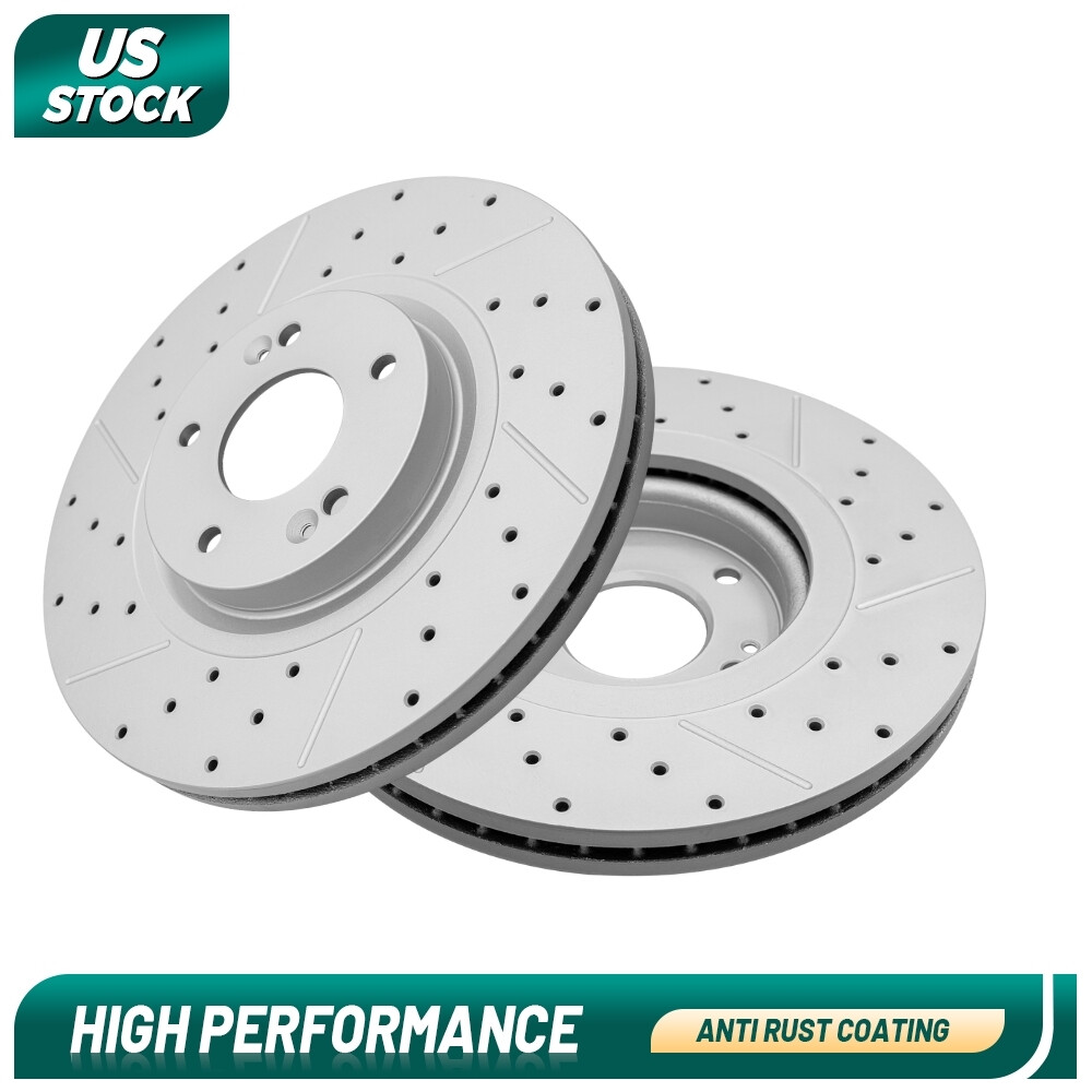 12.60 inch Front Disc Brake Rotors for Kia Sedona 2015 2016 2017 2018-2020 2021